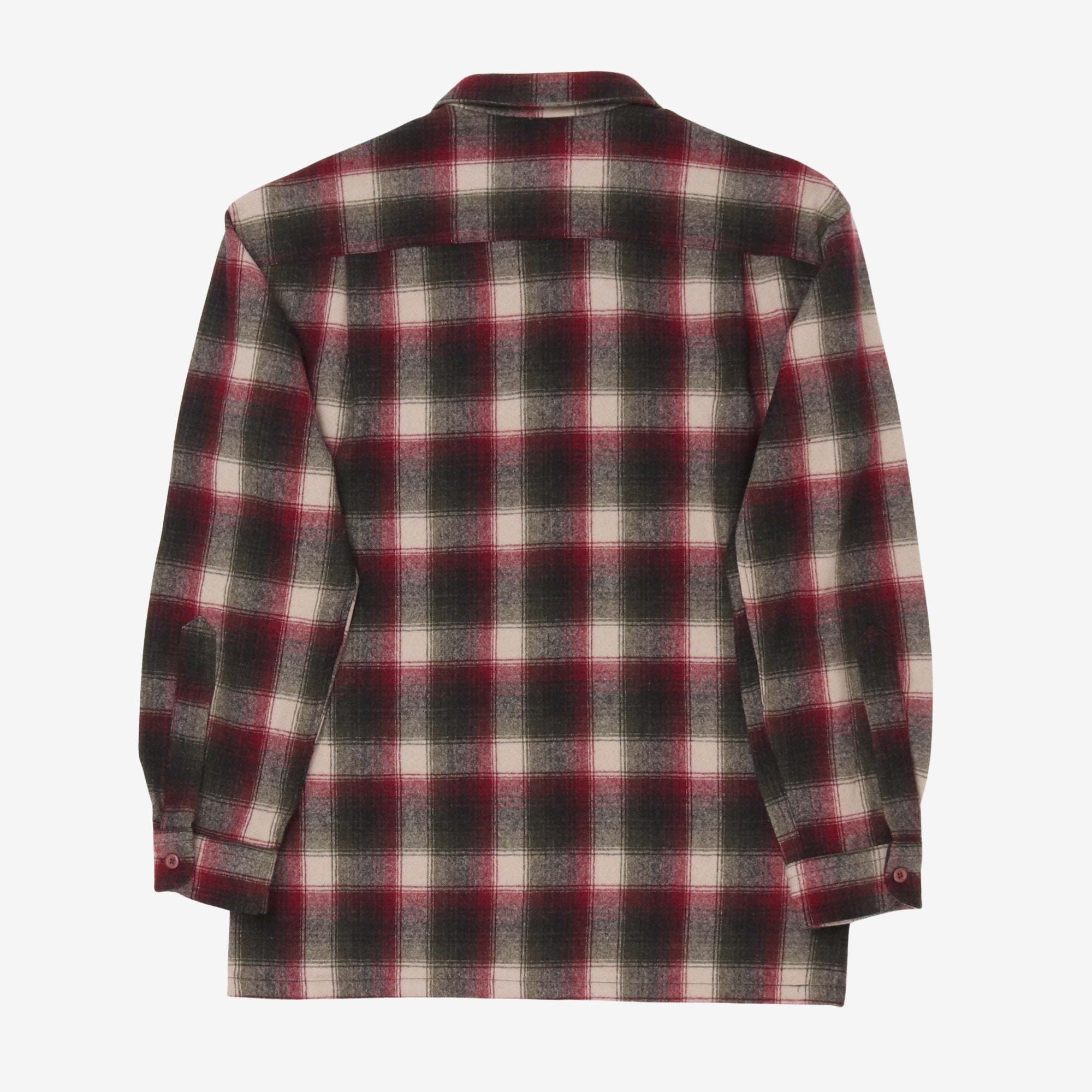 Wool Check Work Shirt