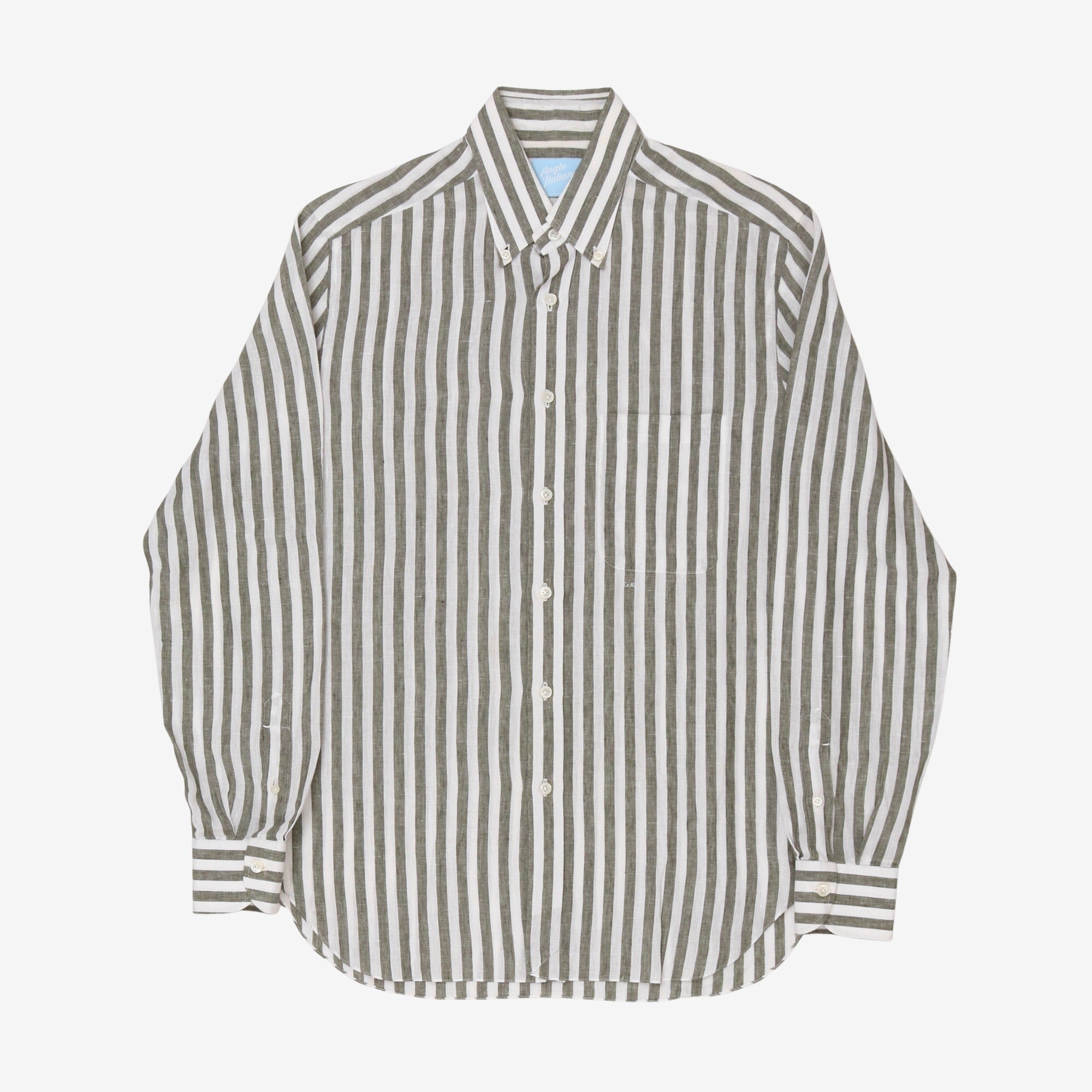 Bespoke Striped Linen BD Shirt