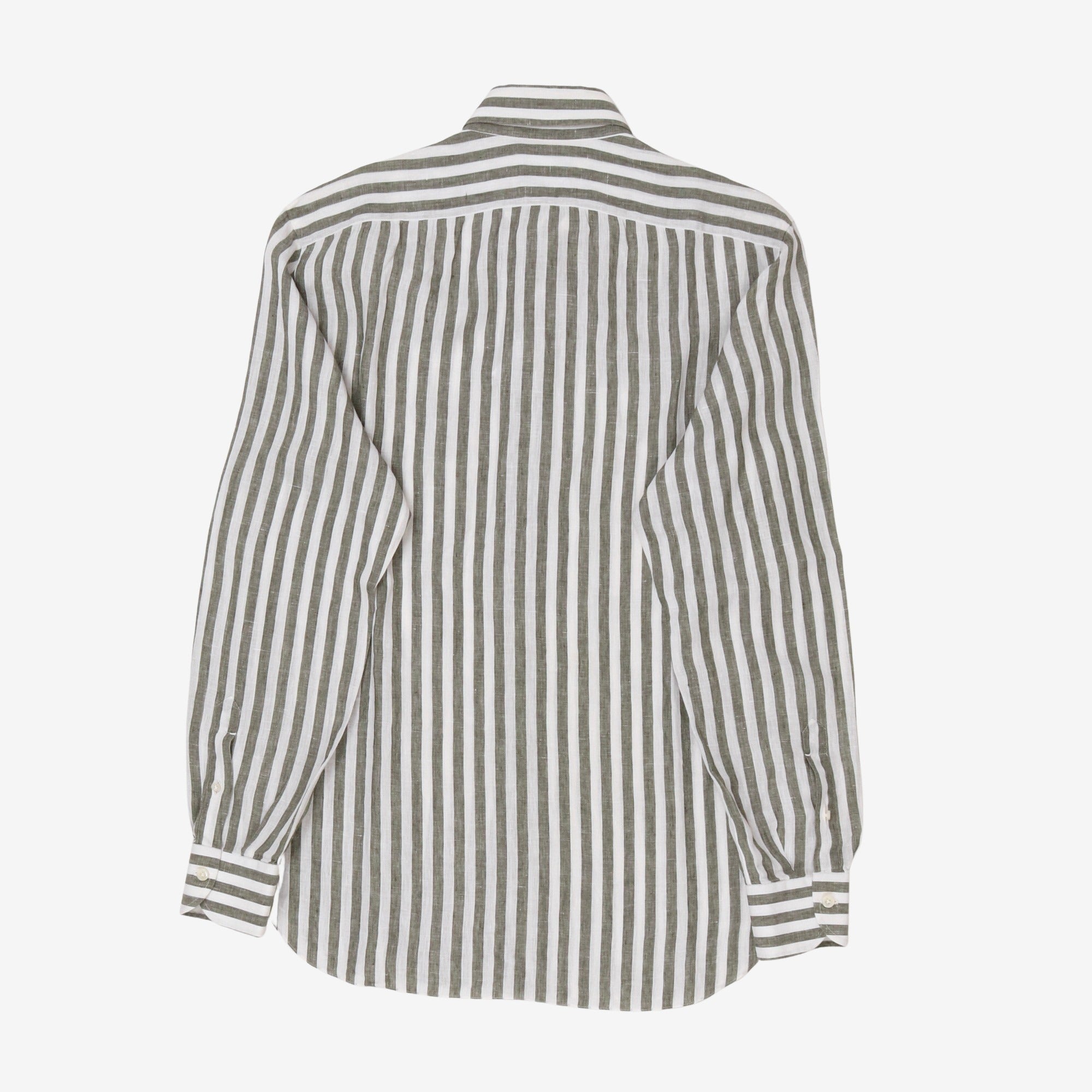 Bespoke Striped Linen BD Shirt