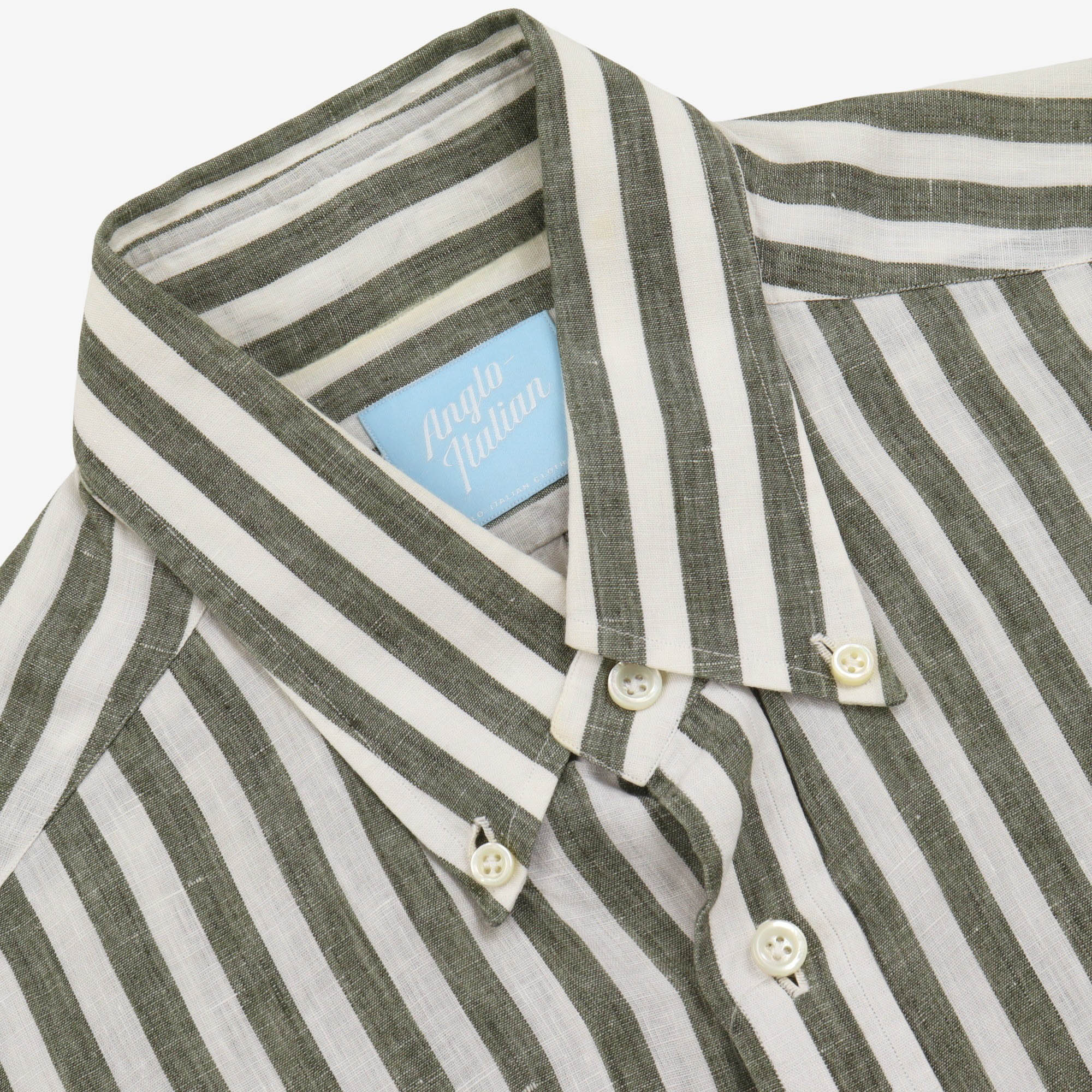 Bespoke Striped Linen BD Shirt