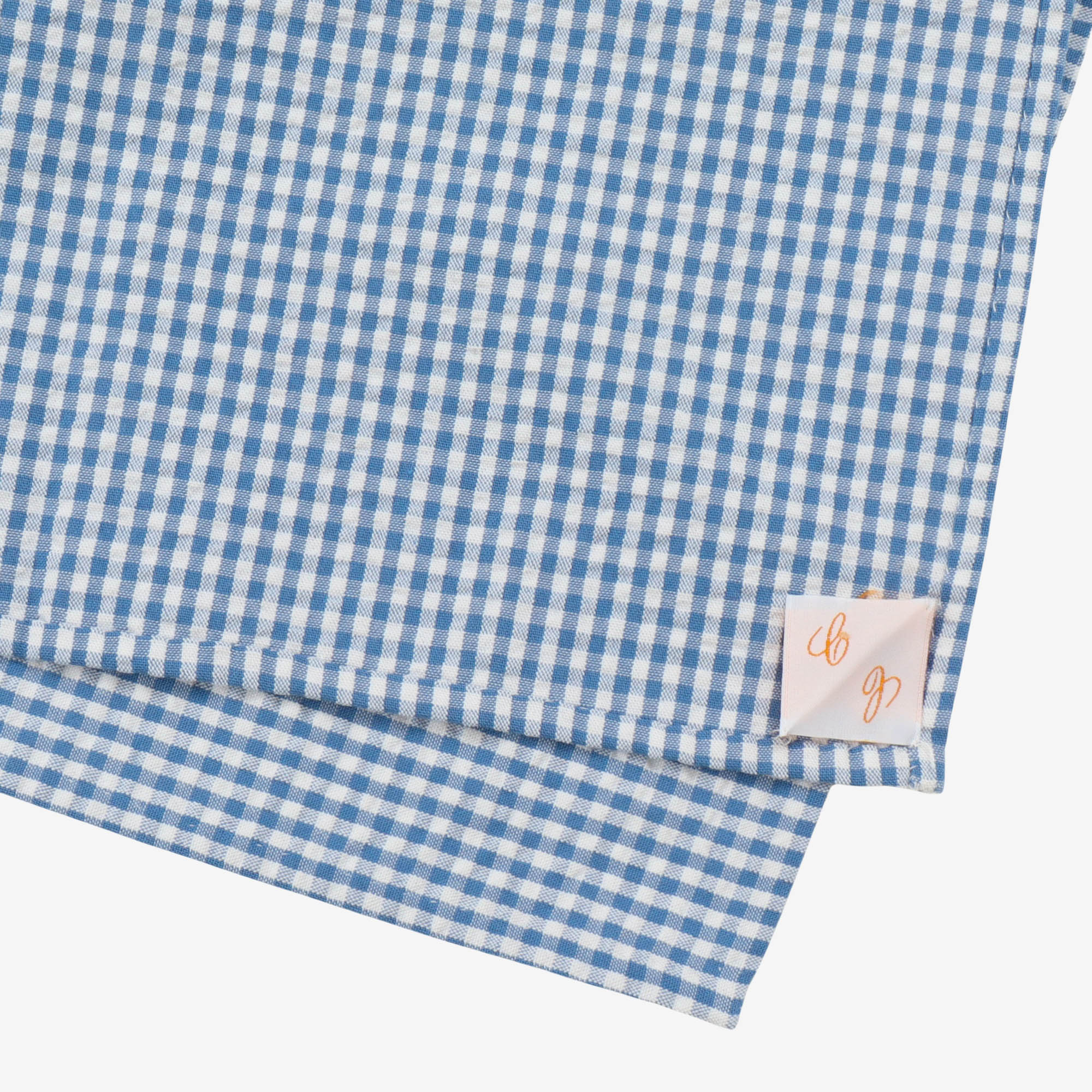 Gingham Seersucker Pocket Square