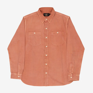 Dyed Twill Work Shirt