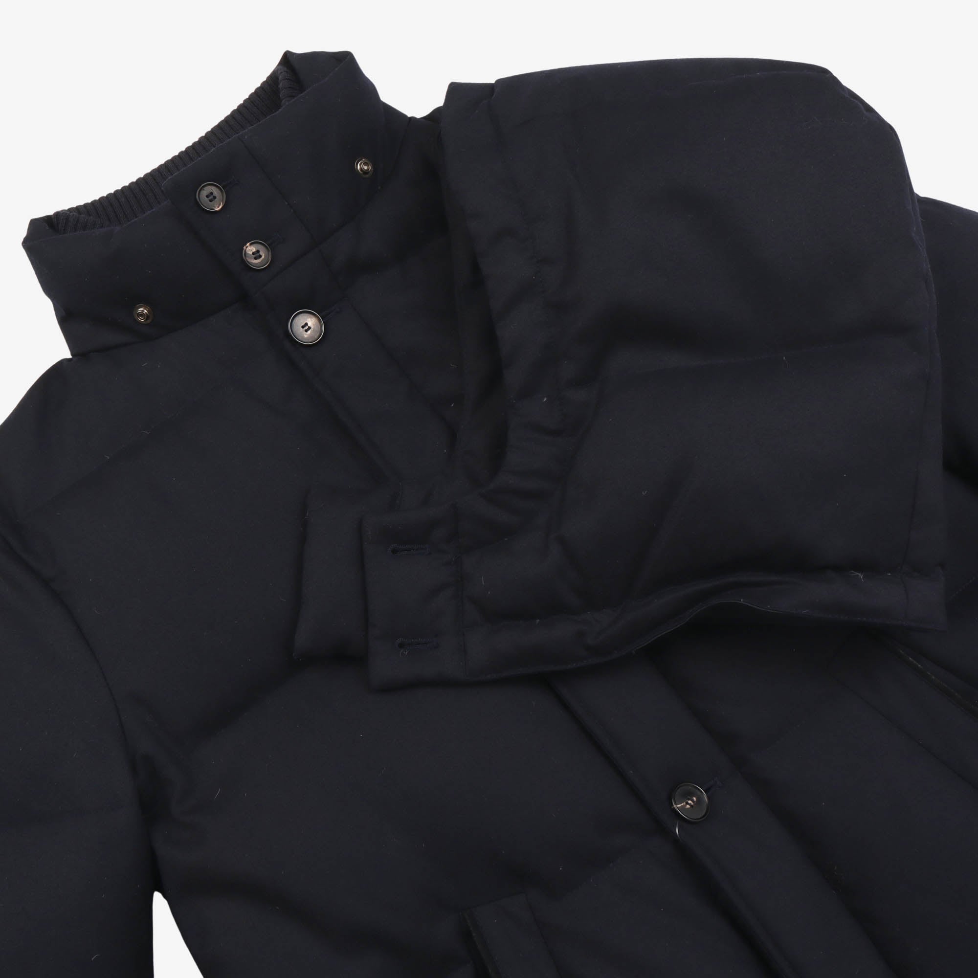 Wool Cashmere Down Parka