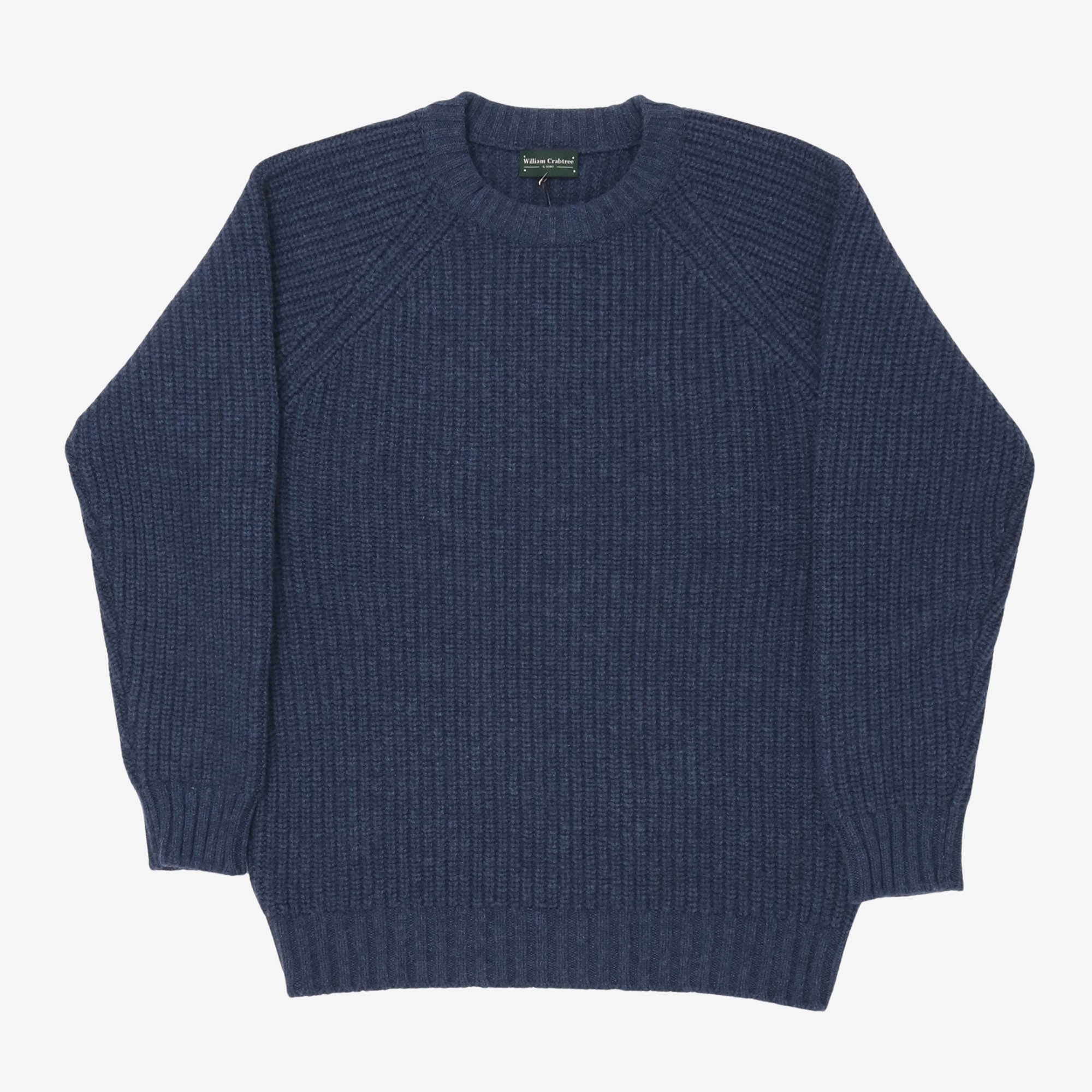 Heavy Gauge Fisherman Ribbed Jumper