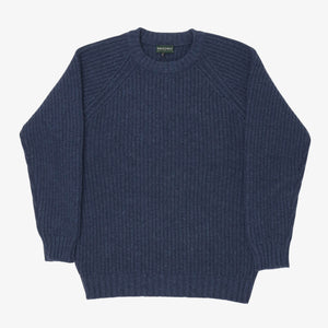 Heavy Gauge Fisherman Ribbed Jumper