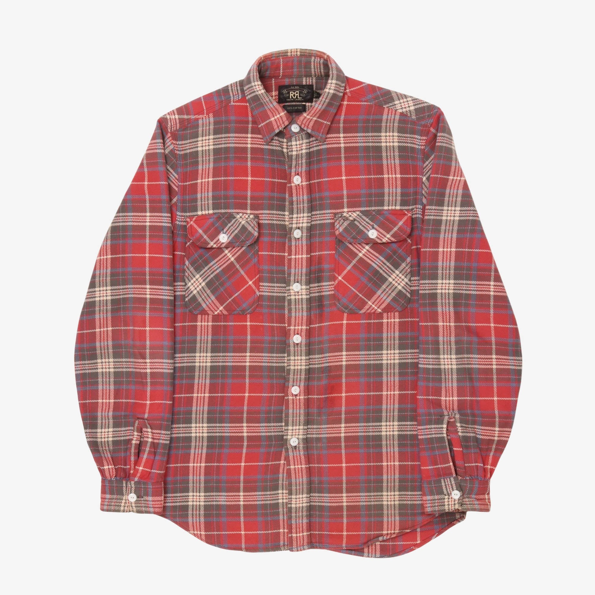 Vintage 90s Flannel Work Shirt