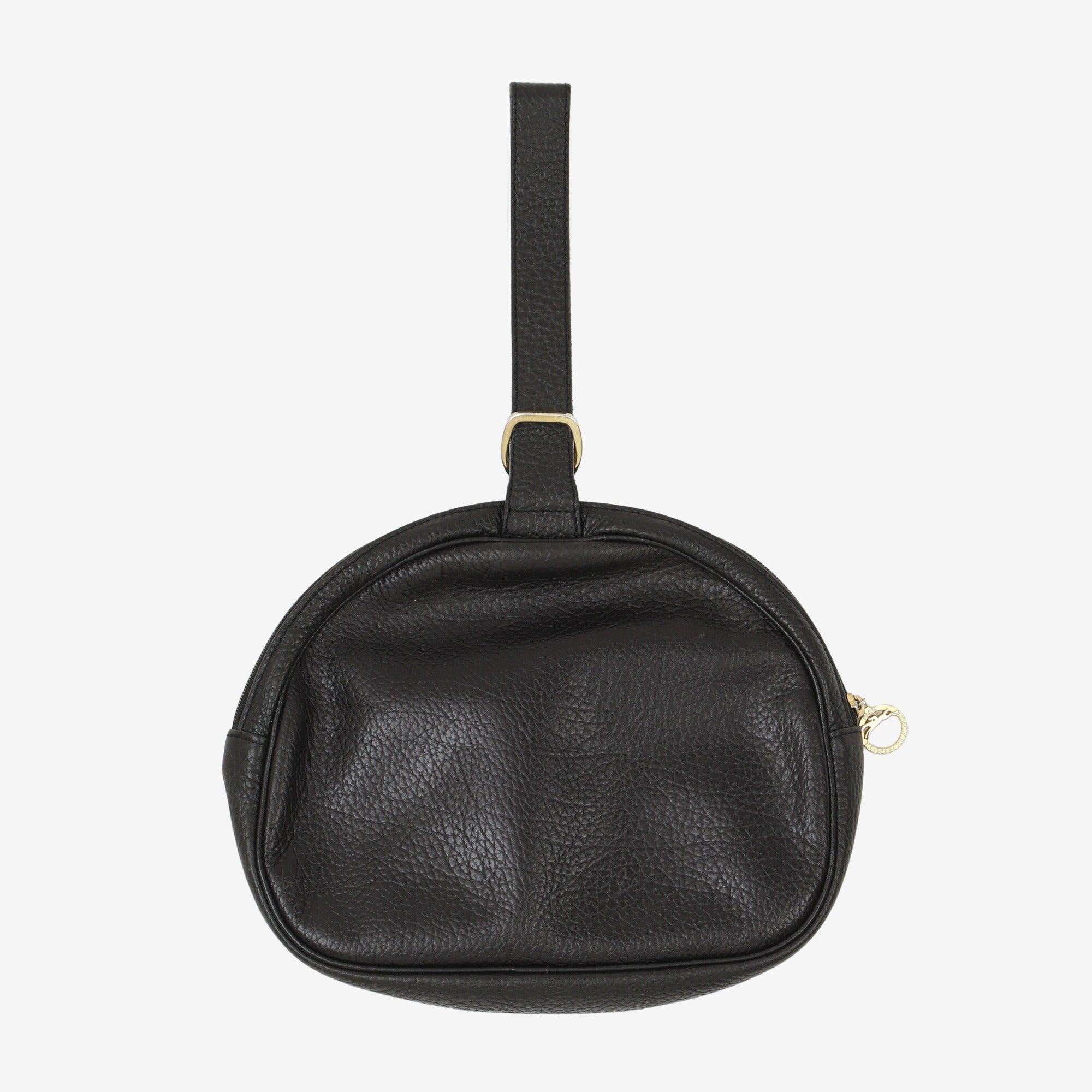 Grained Leather Handbag