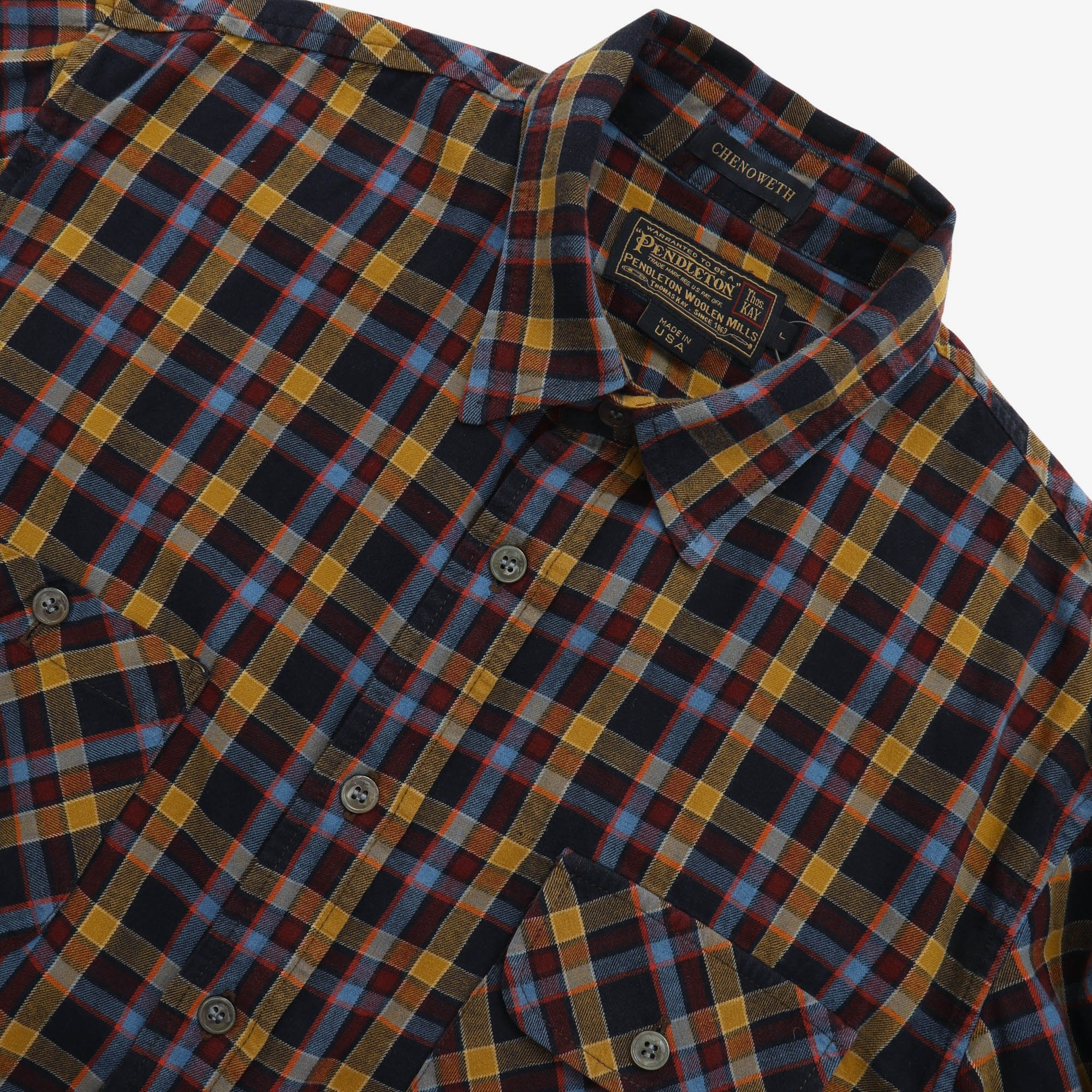 Check Plaid Work Shirt