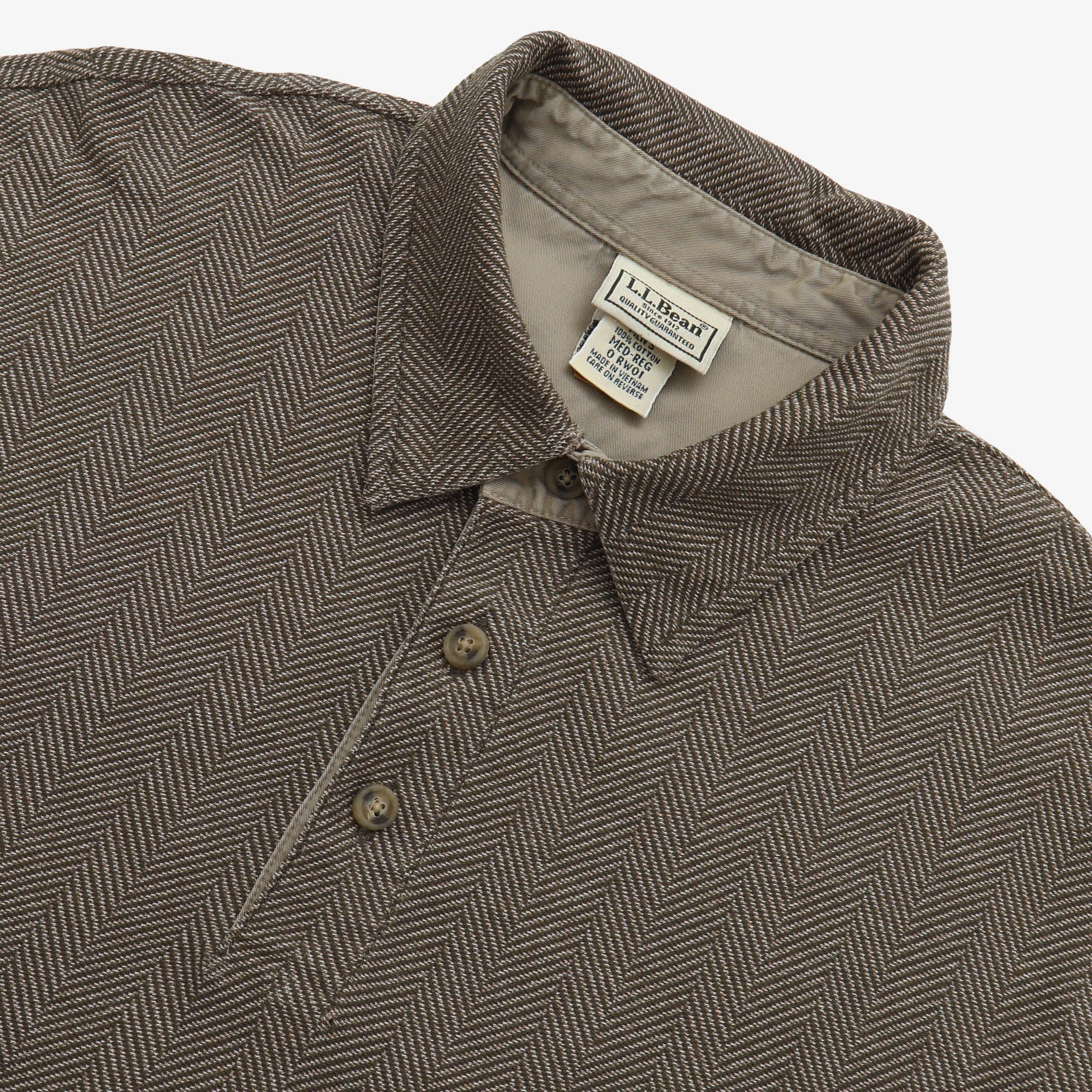 Herringbone PO Shirt