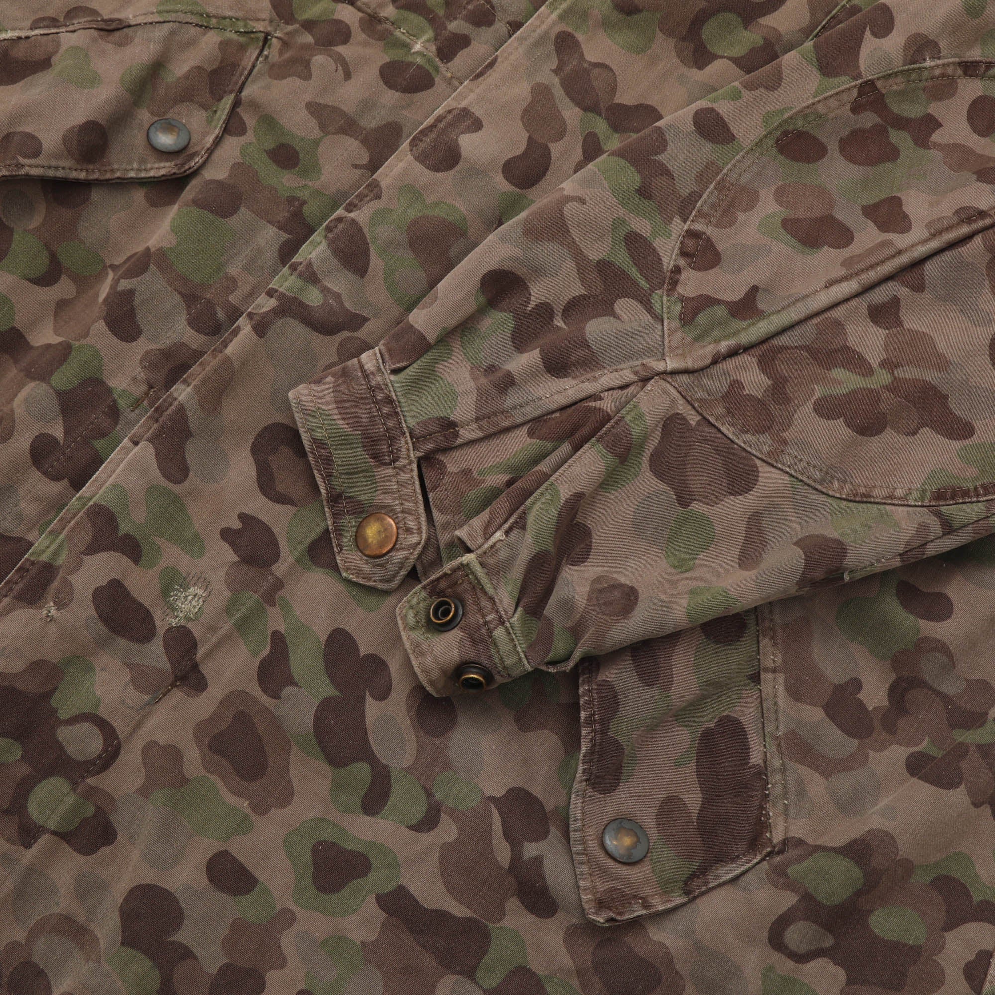 Vintage 1950's Austrian Peadot Camo Parka – Marrkt