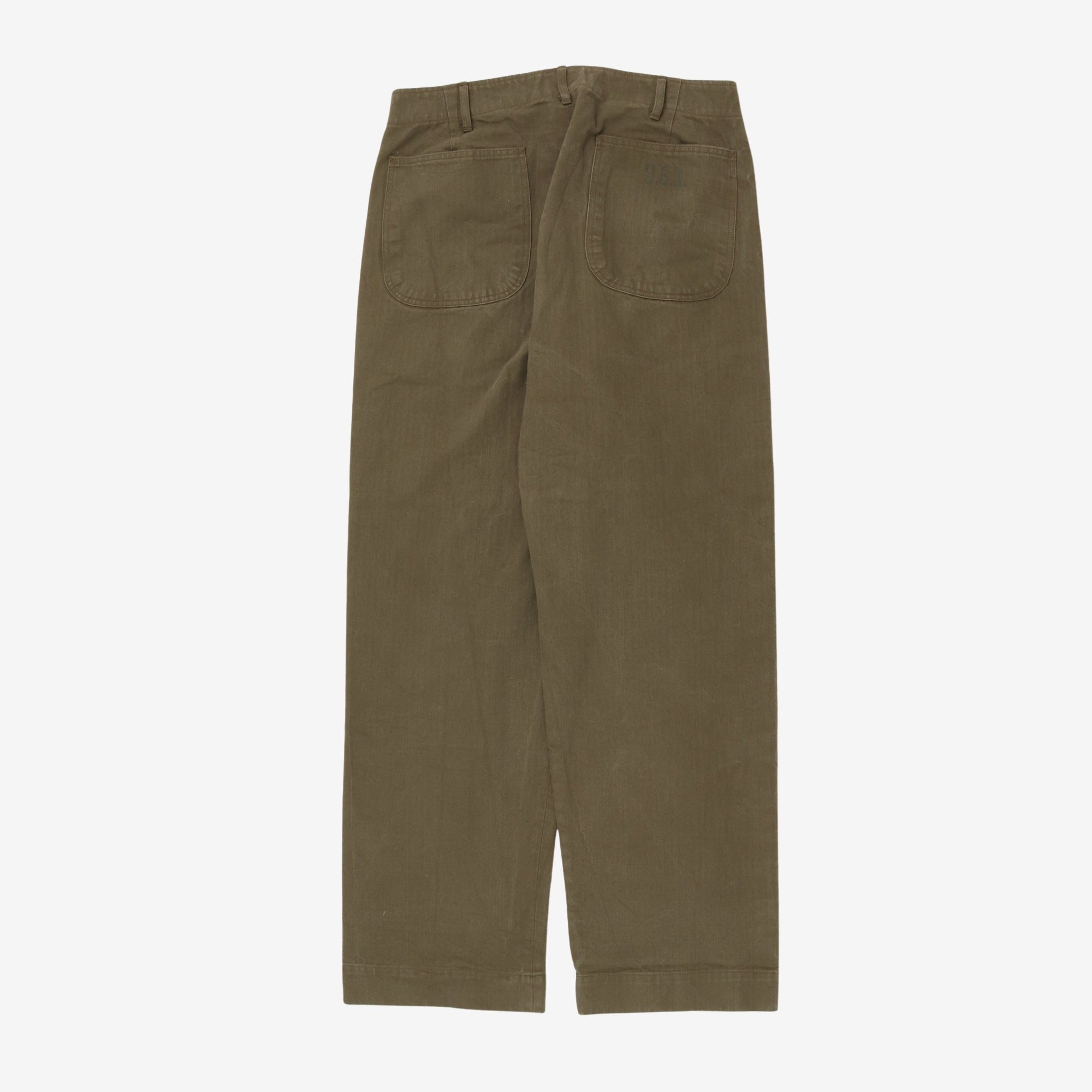 US Navy N-3 HBT Trousers