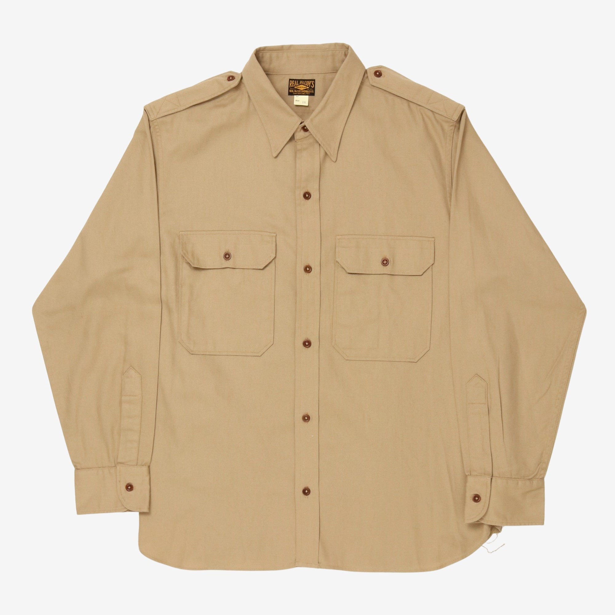 Khaki Shirt LS Modify