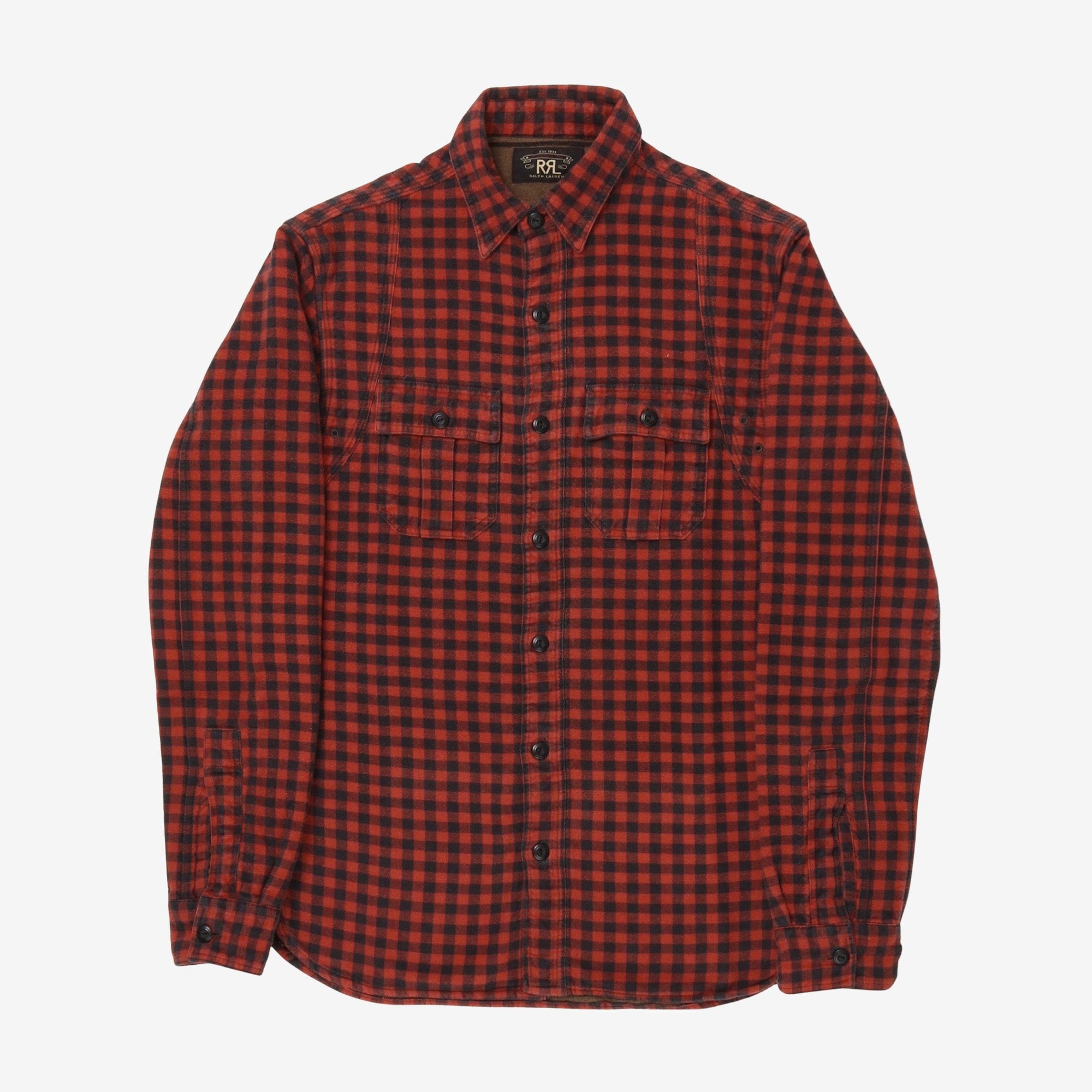 Blanket Lined Check Work Shirt