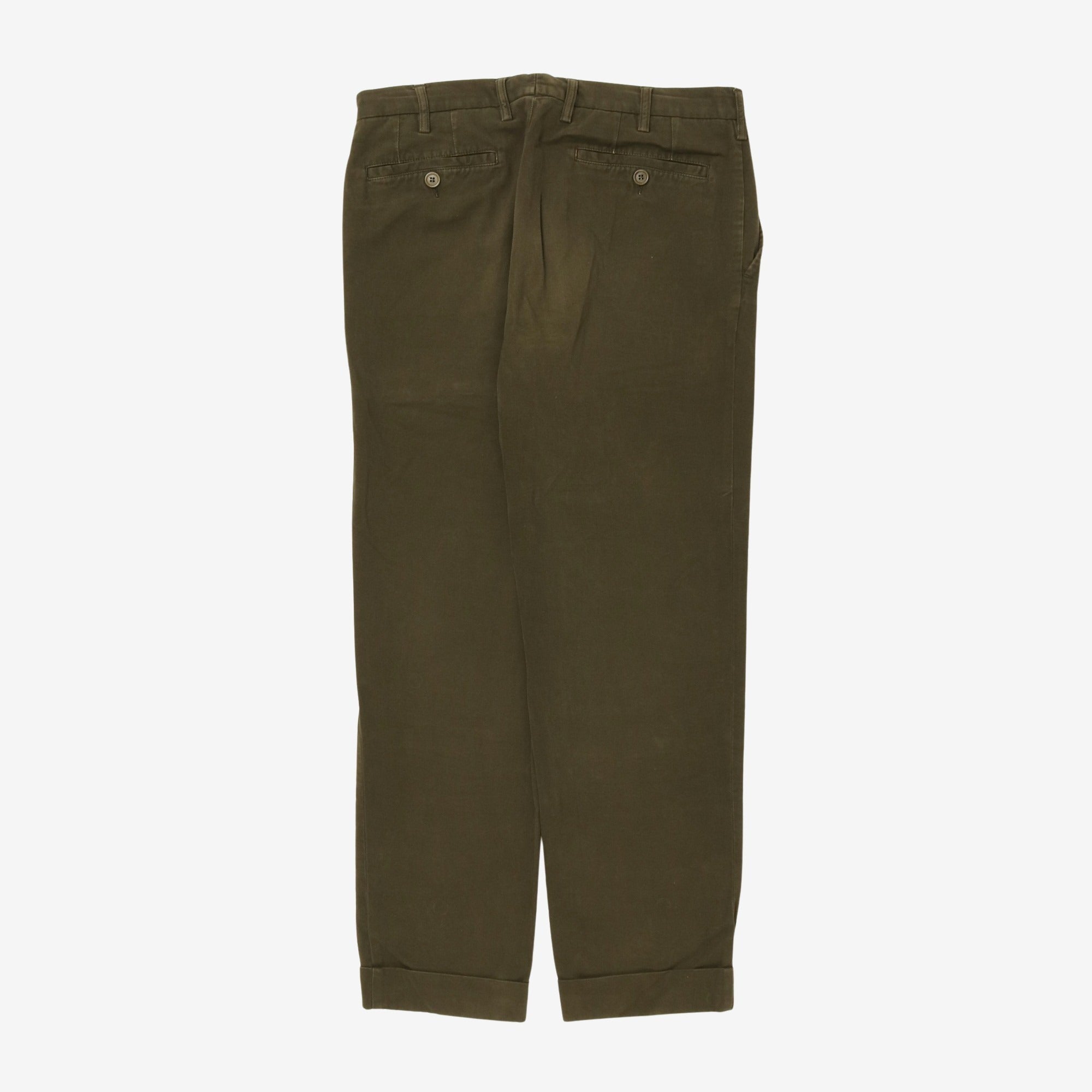 Flat Front Chinos