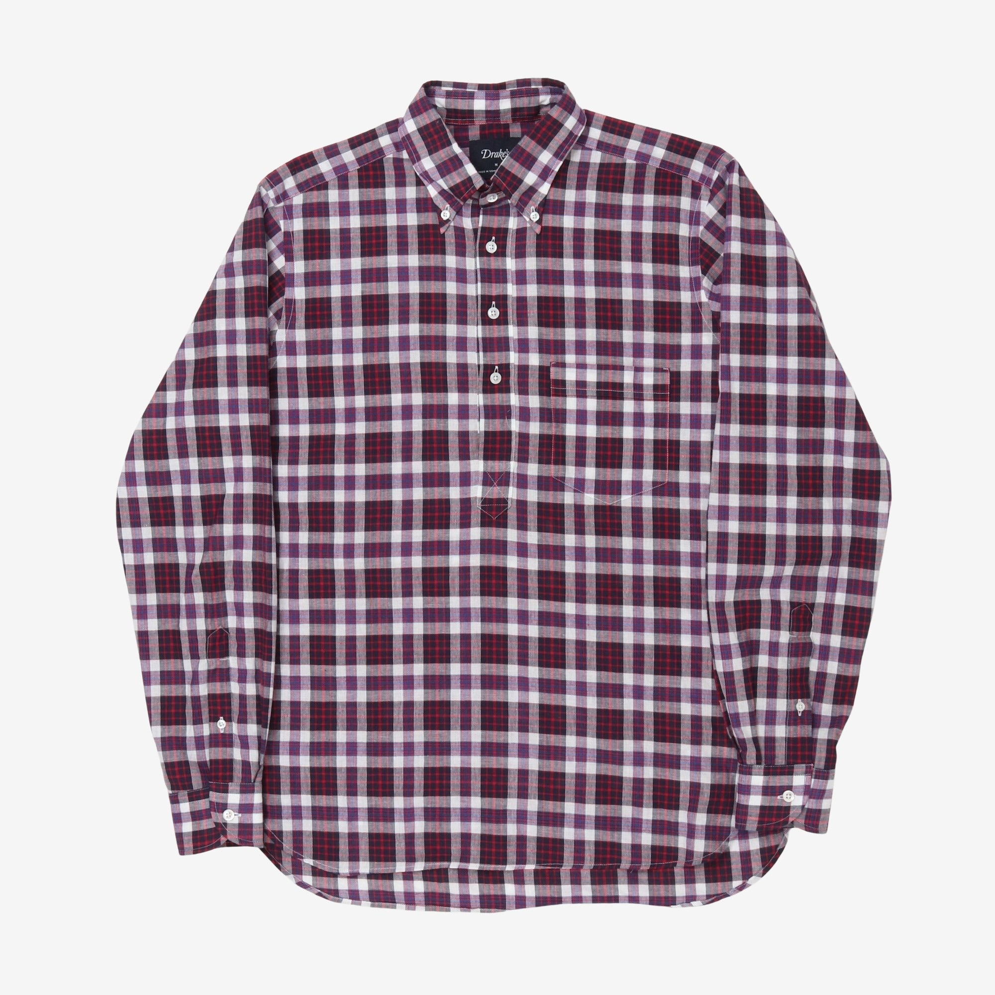 Madras PO Shirt