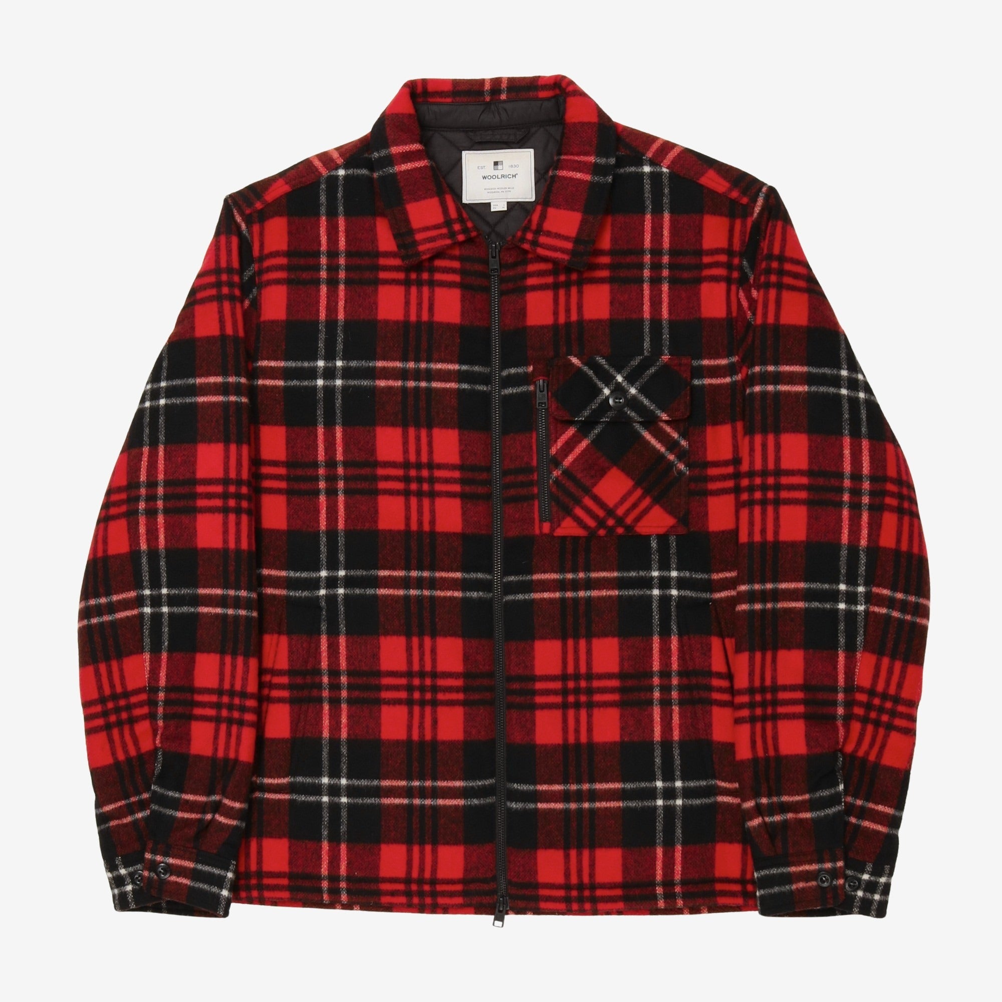 Wool Check Jacket