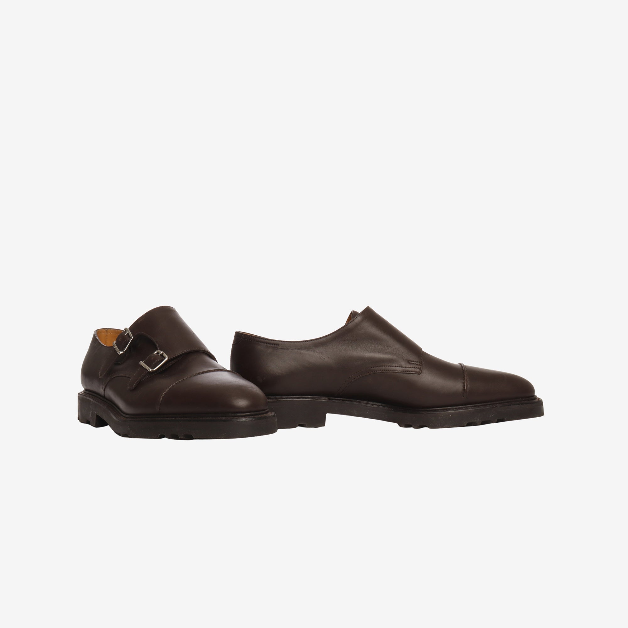 William II Leather Monk Strap