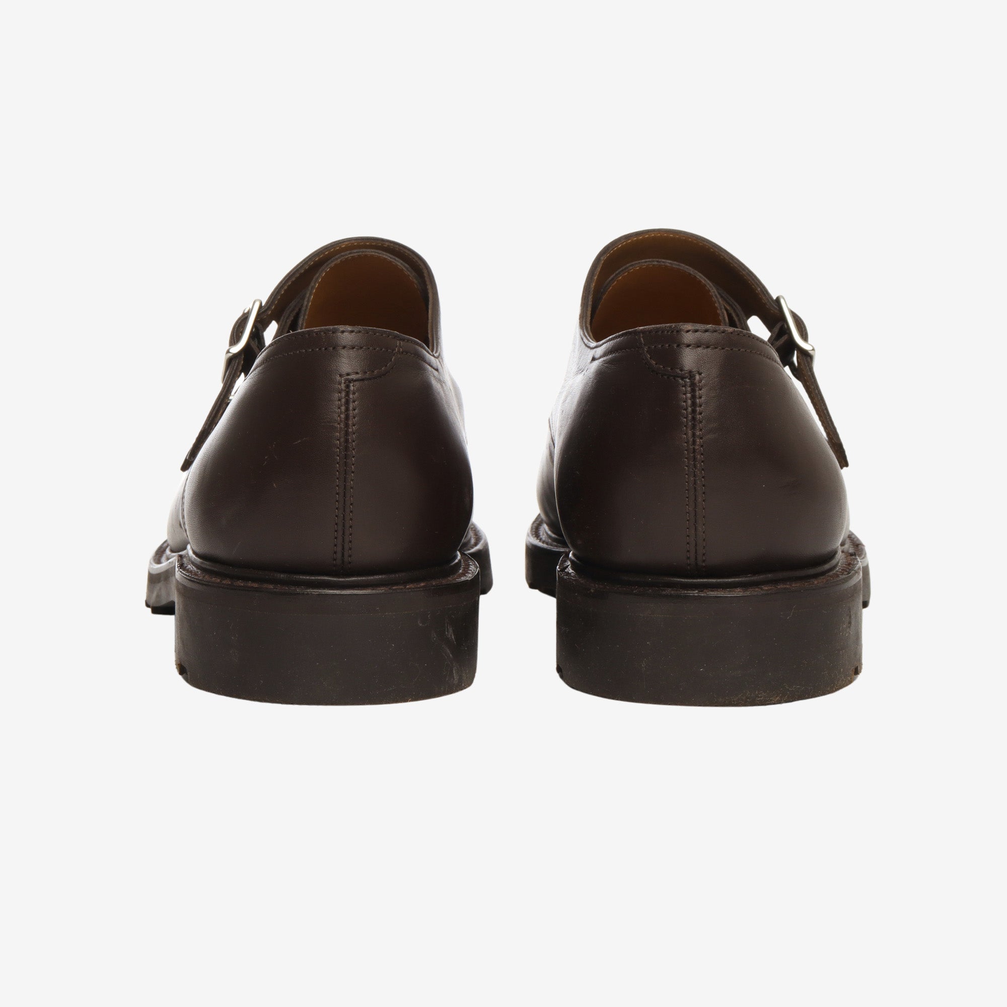 William II Leather Monk Strap