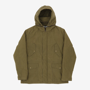 Lightly Waxed Cotton Parka