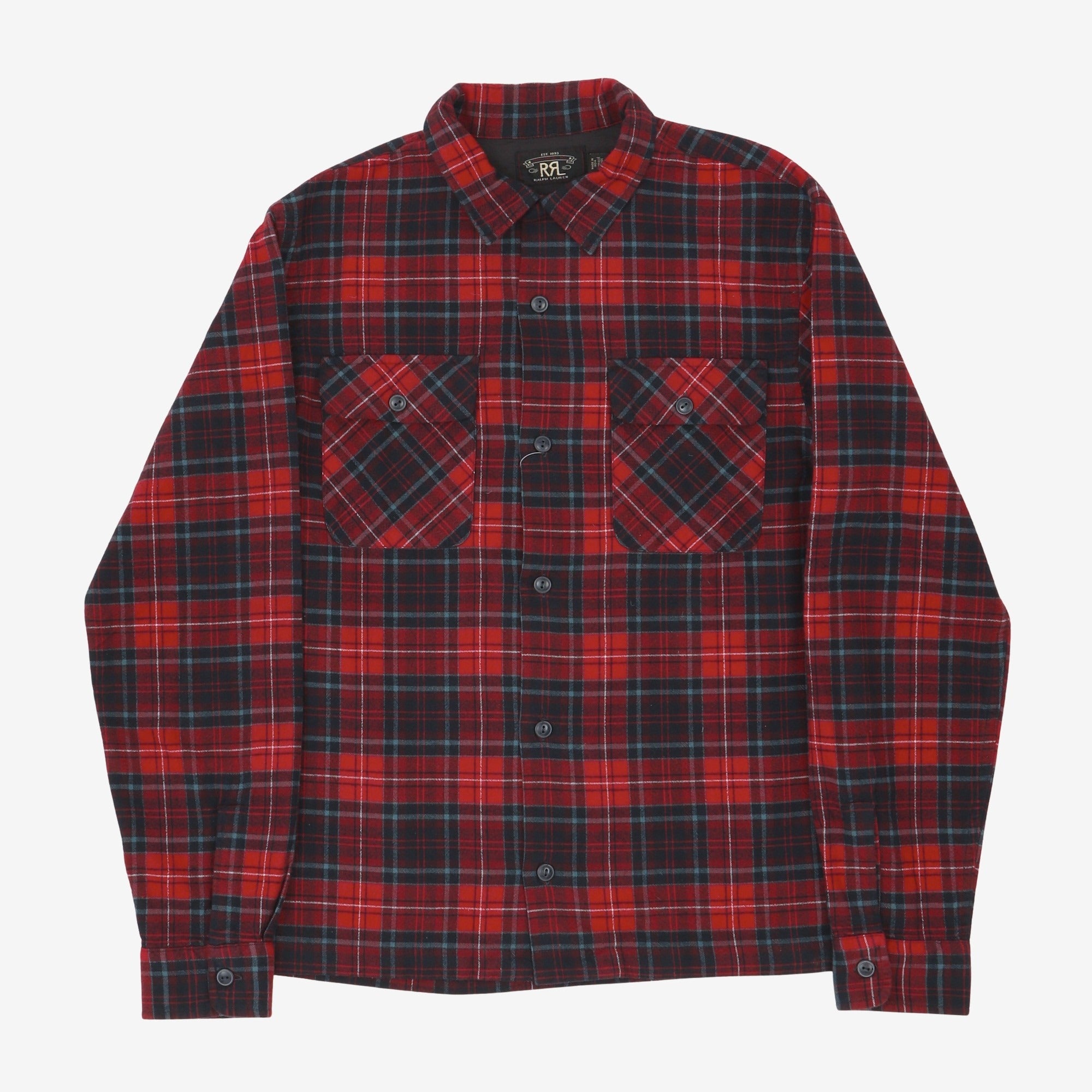 Check Flannel Work Shirt