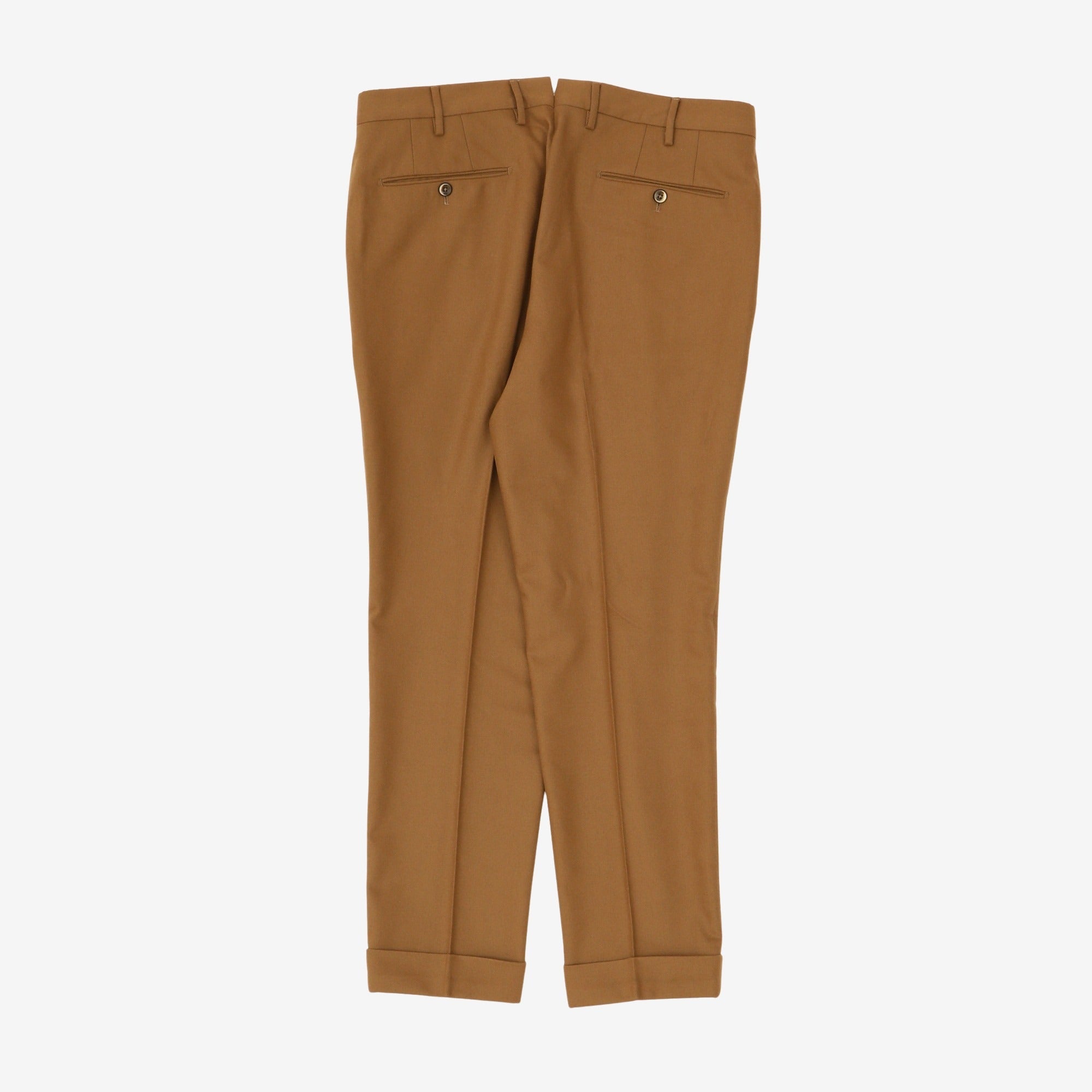 Pleated Wool Trouser (34W x 28L)