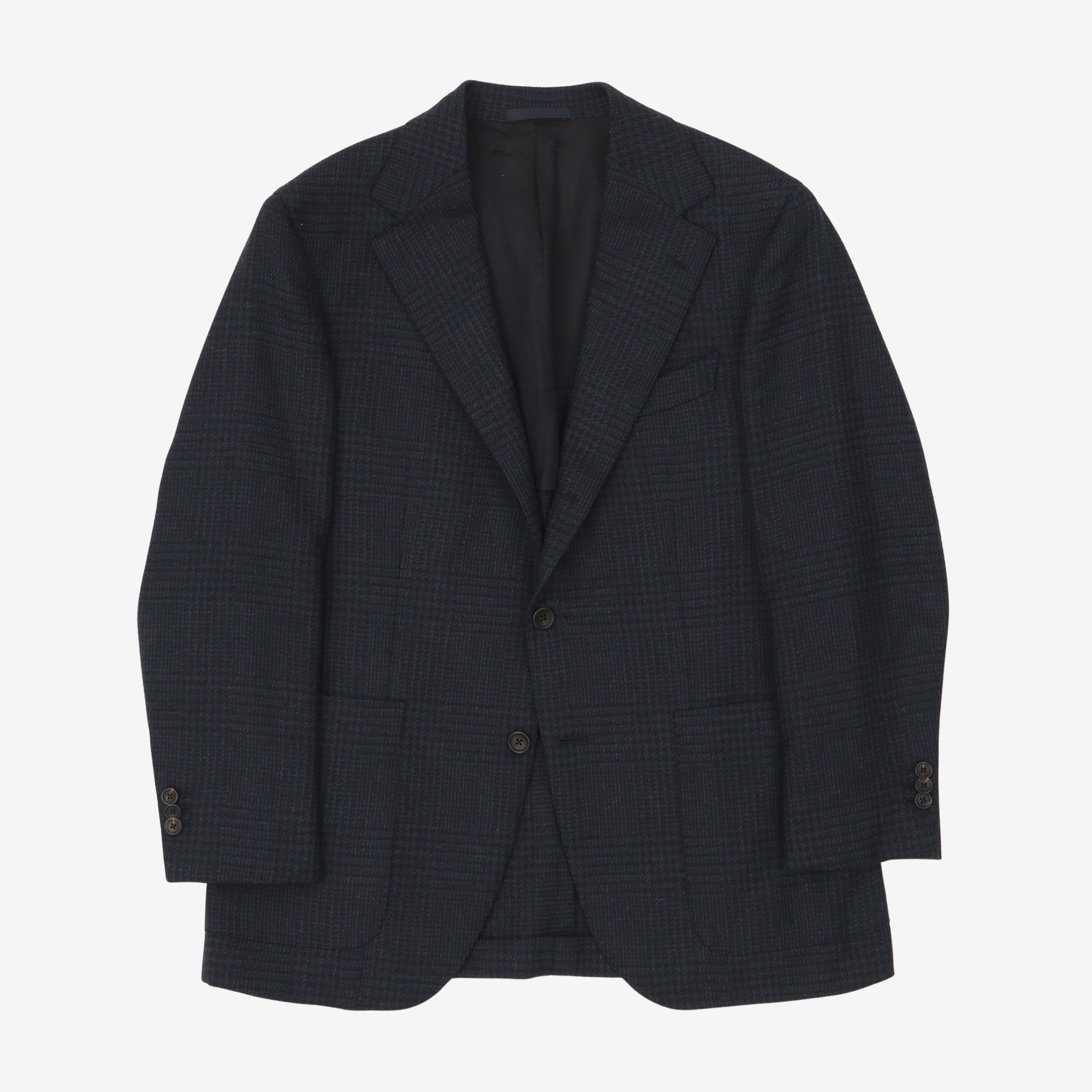 Wool Plaid Sport Jacket