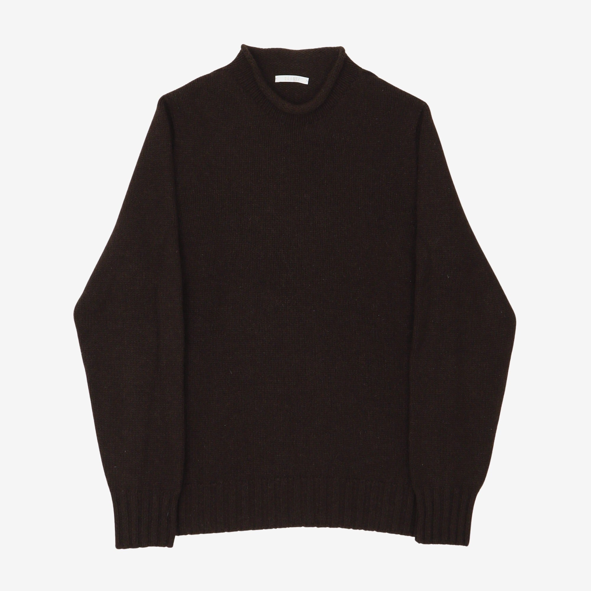 Cashmere Short Roll Neck Jumper