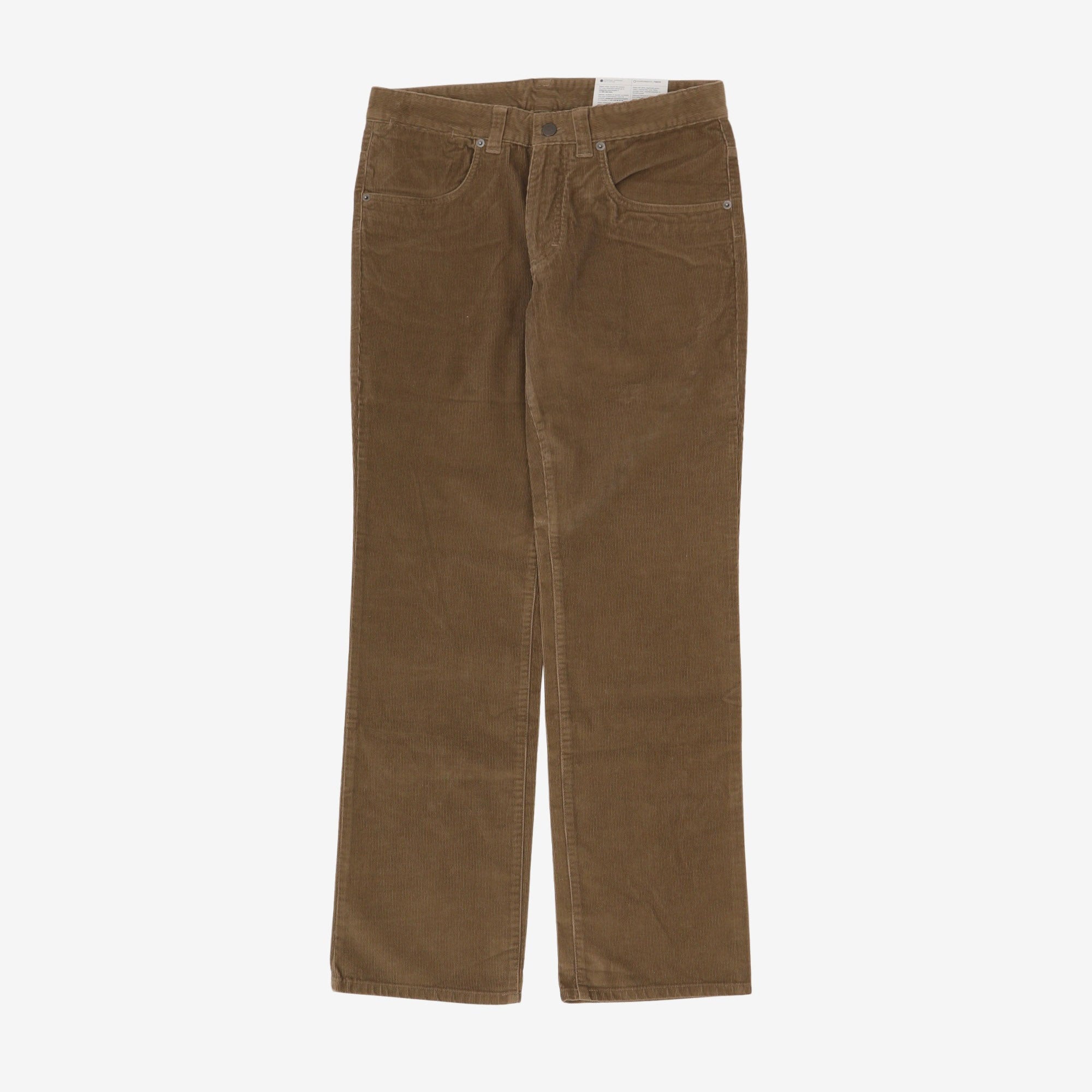 Regular Fit Corduroy Pants (31W X 31L)