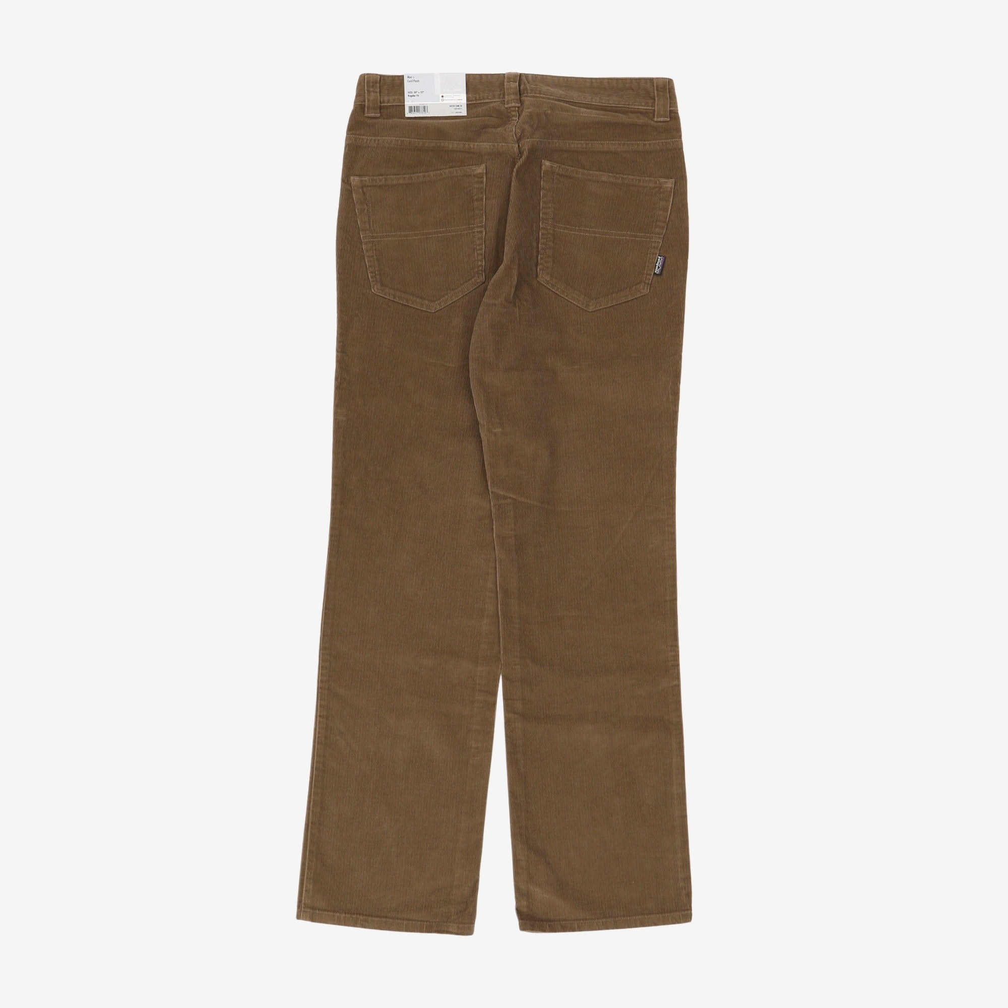 Regular Fit Corduroy Pants (31W X 31L)