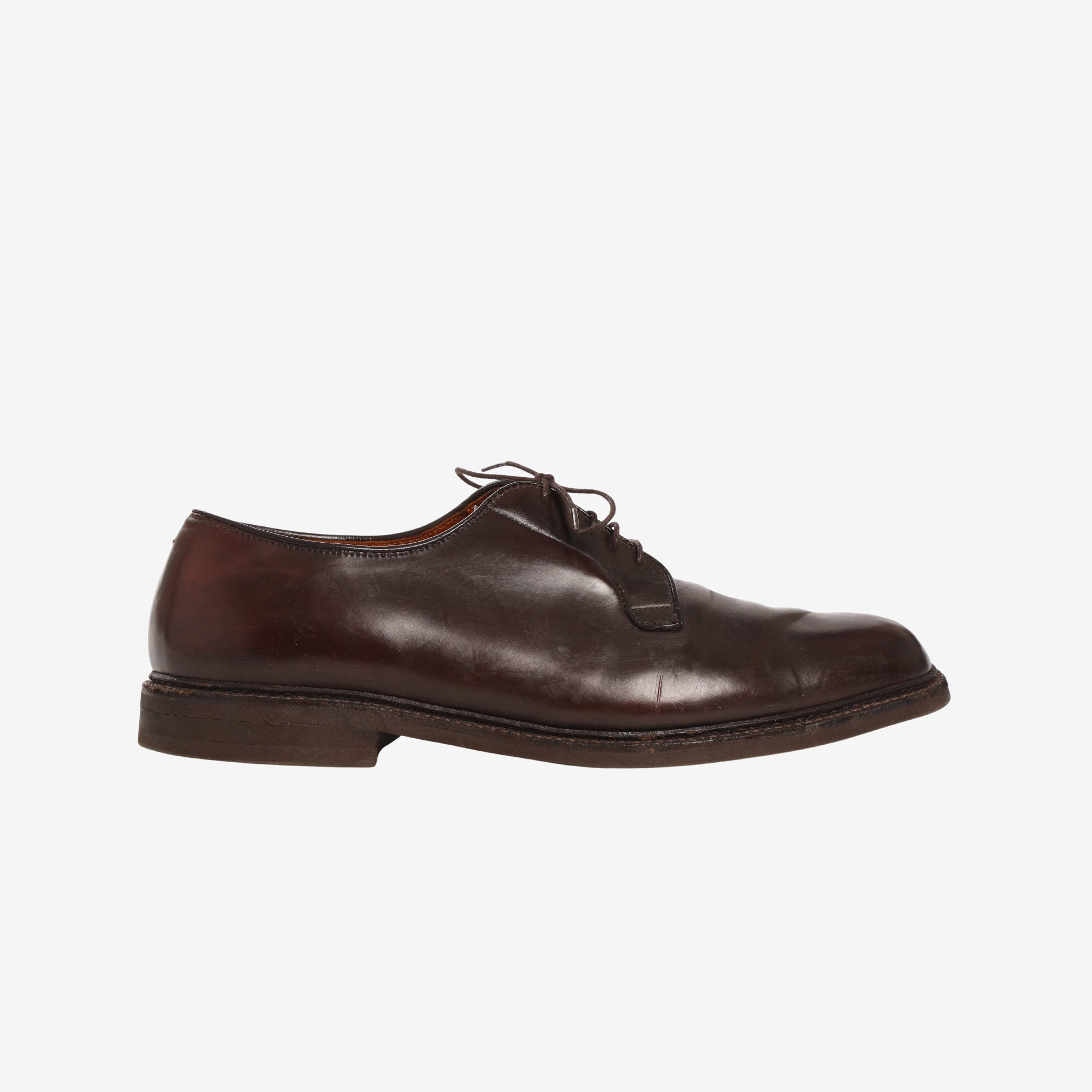 990 Cordovan Plain Toe Blucher