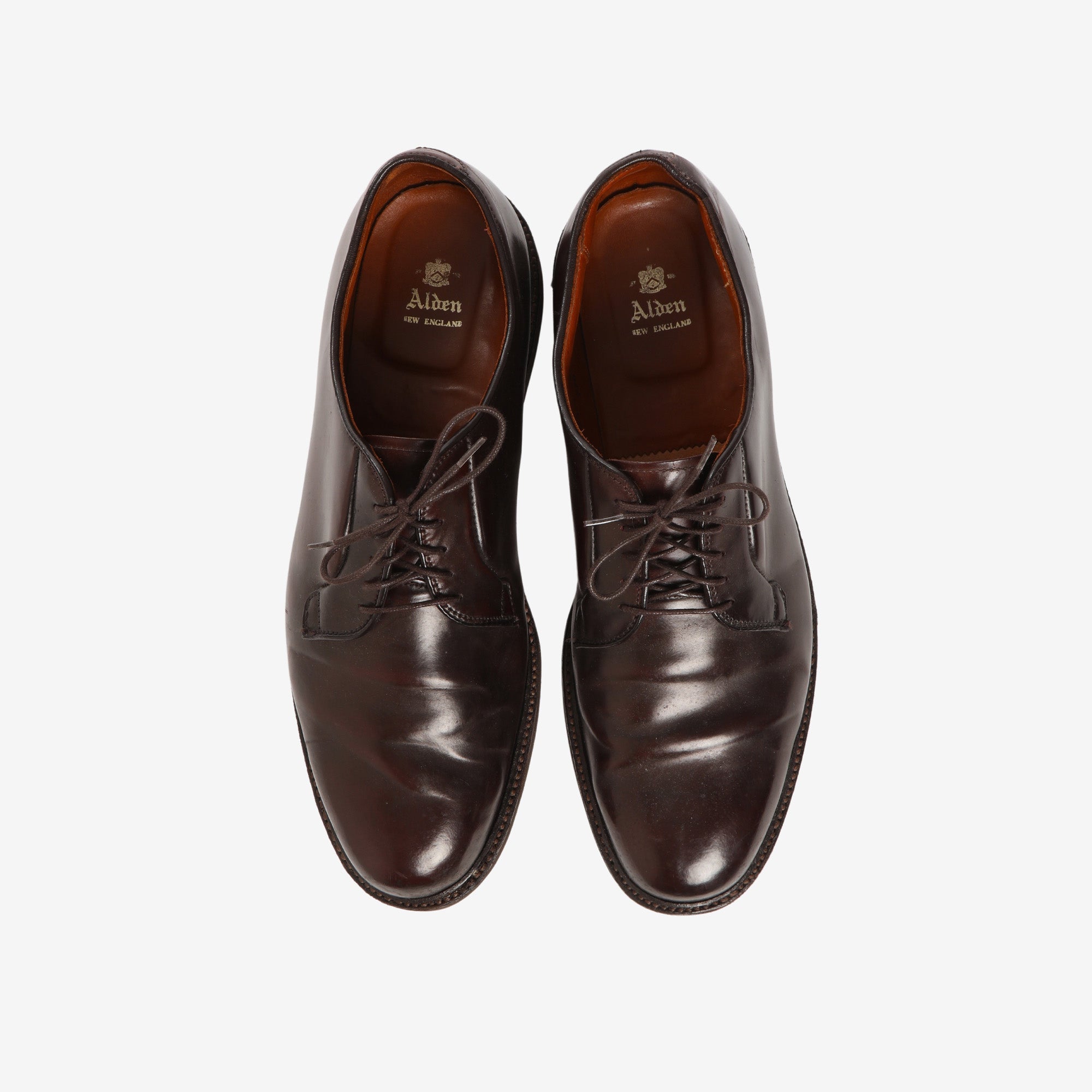 990 Cordovan Plain Toe Blucher