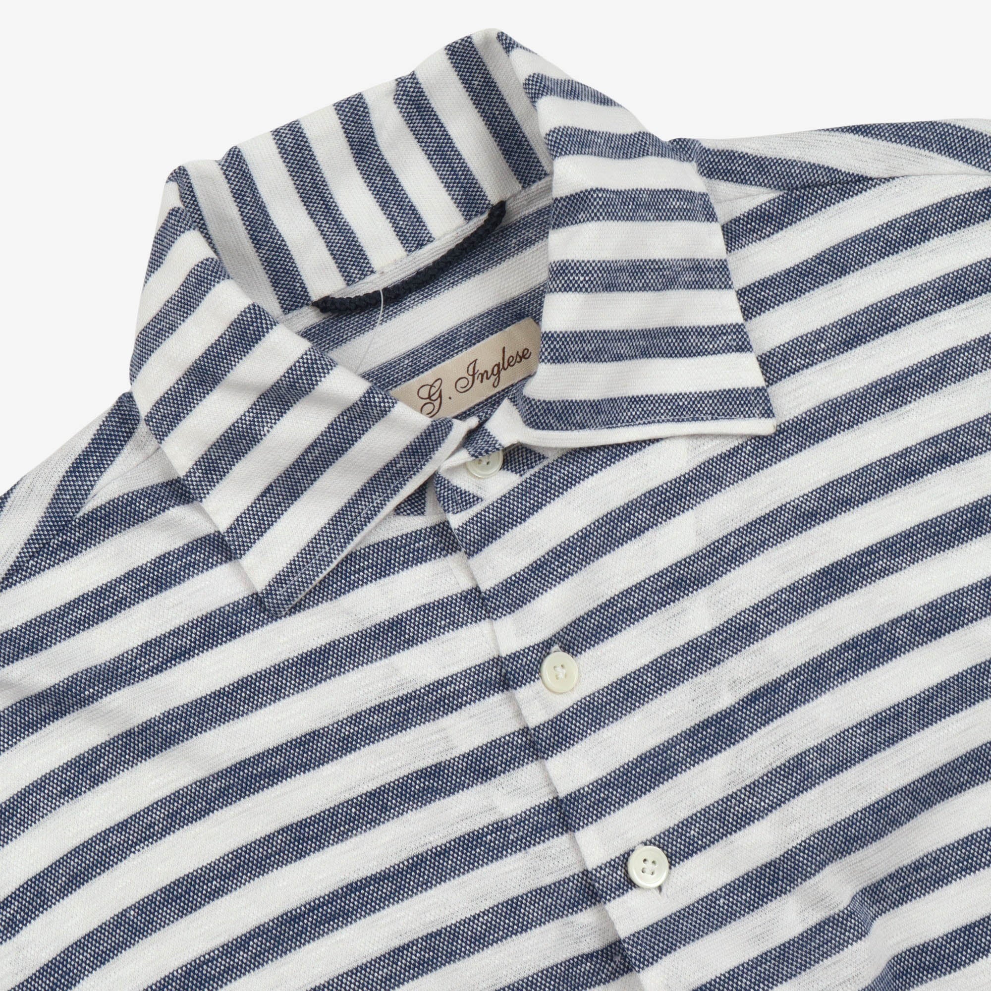 Striped Polo LS