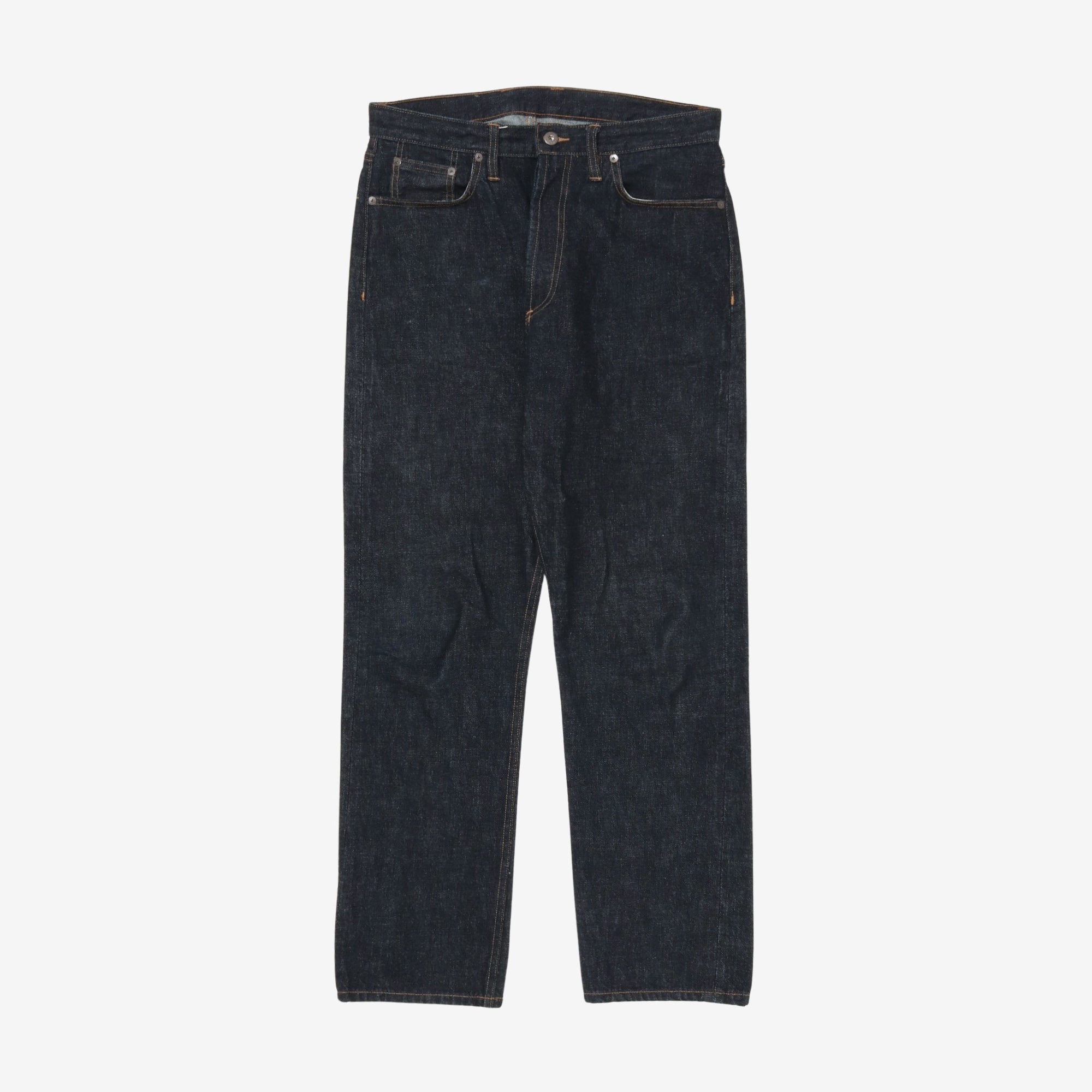 Lot CS-100XK Classic Straight Rinsed Denim