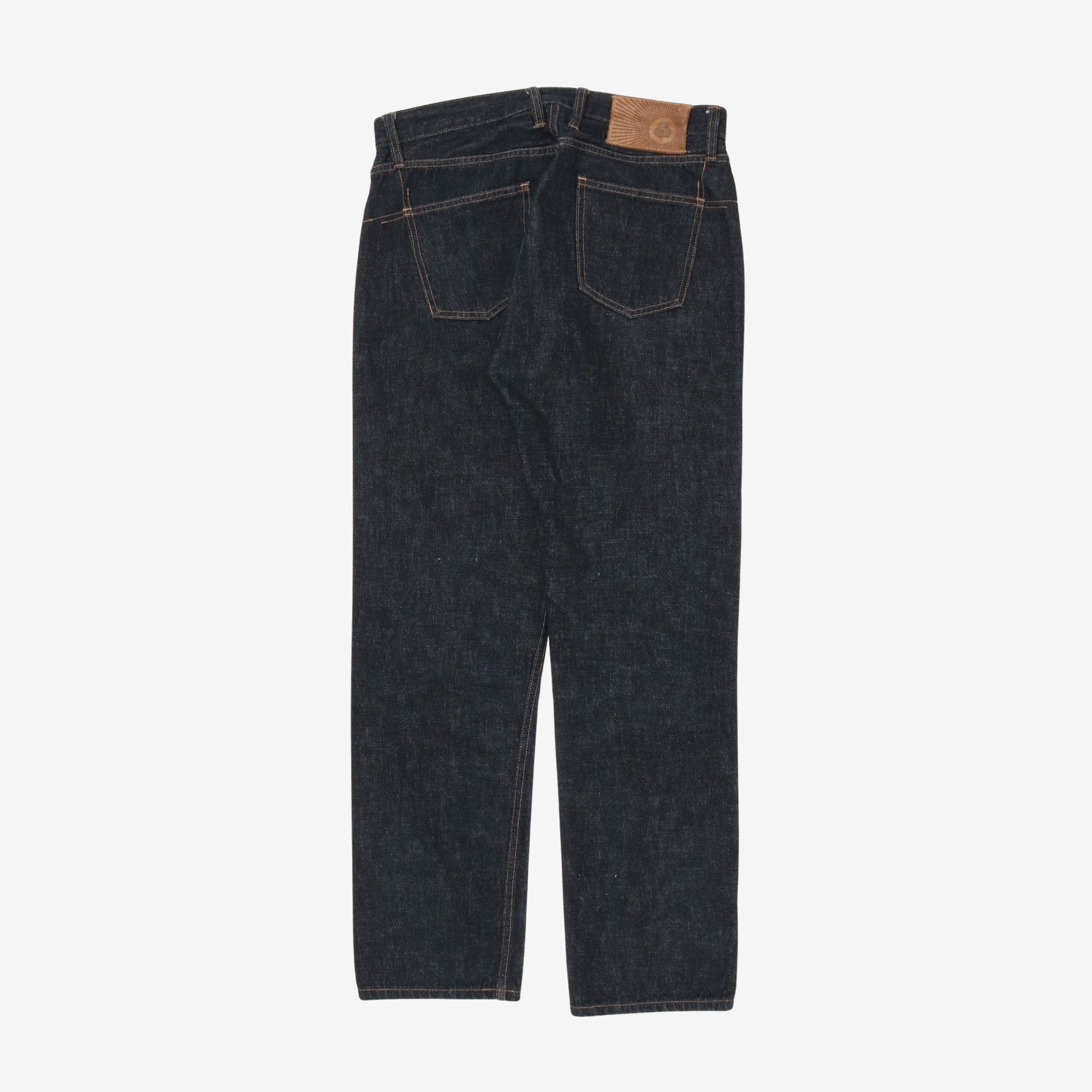 Lot CS-100XK Classic Straight Rinsed Denim