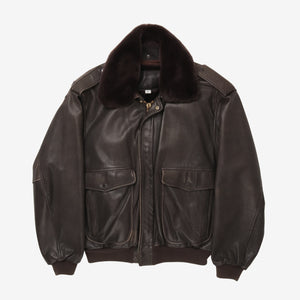 Kudsak Fleece Lined Flight Jacket