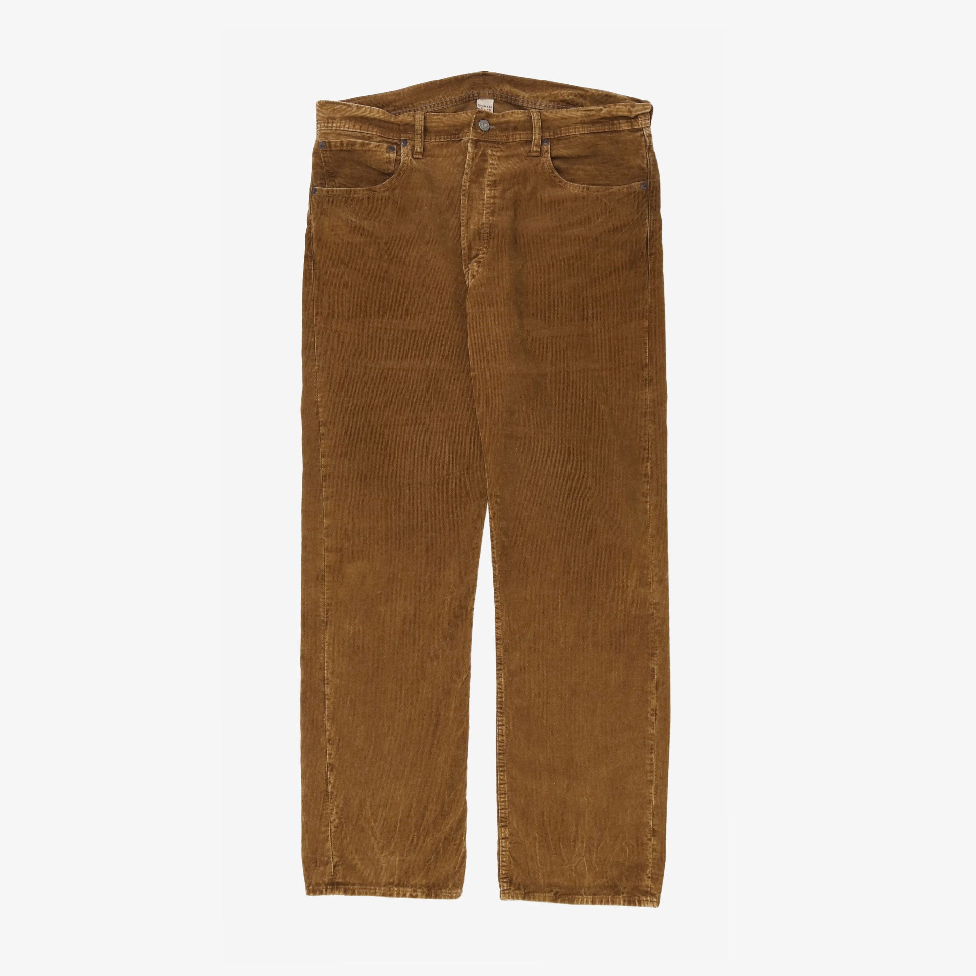 Straight Leg Corduroy Trousers