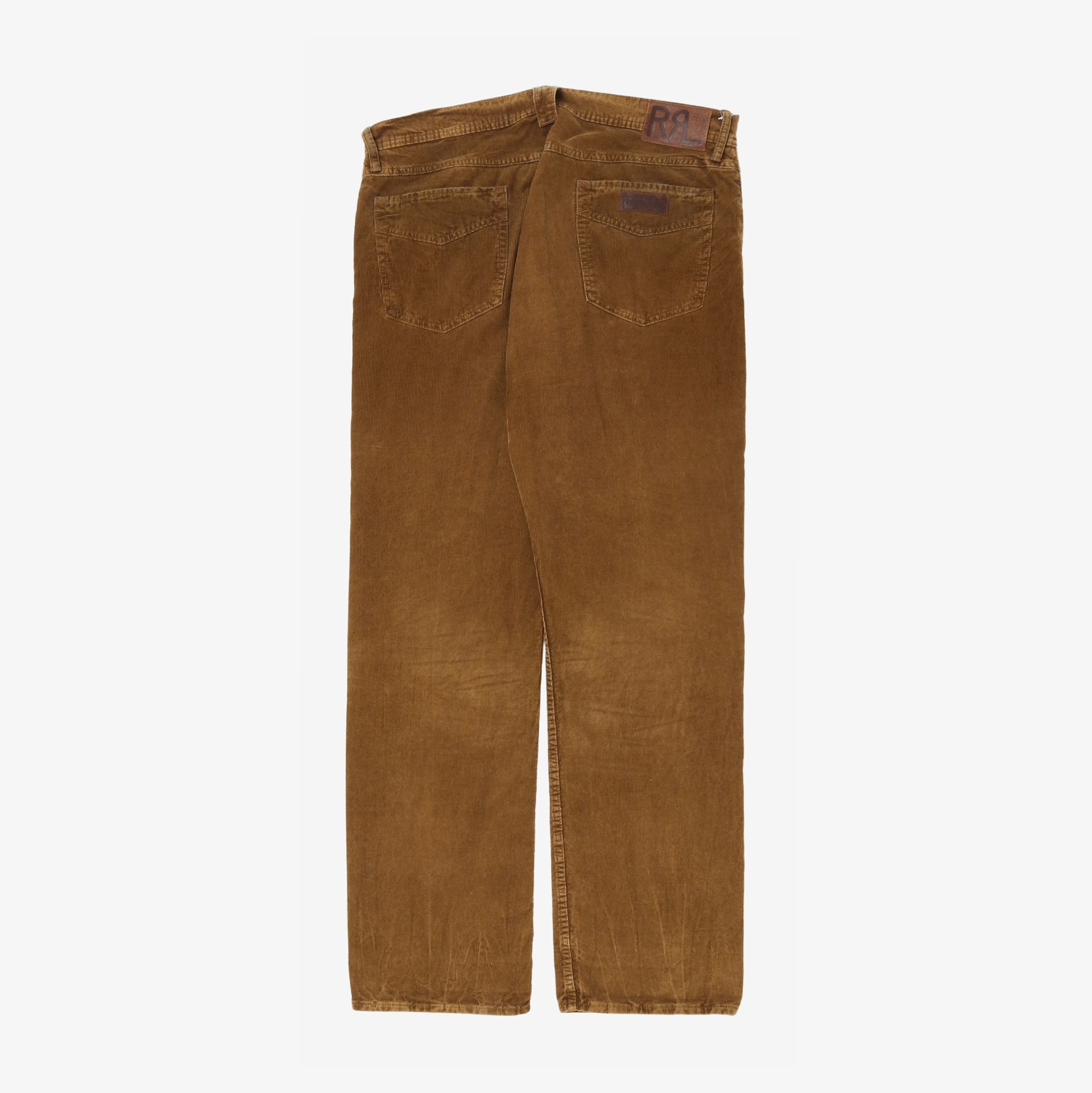 Straight Leg Corduroy Trousers