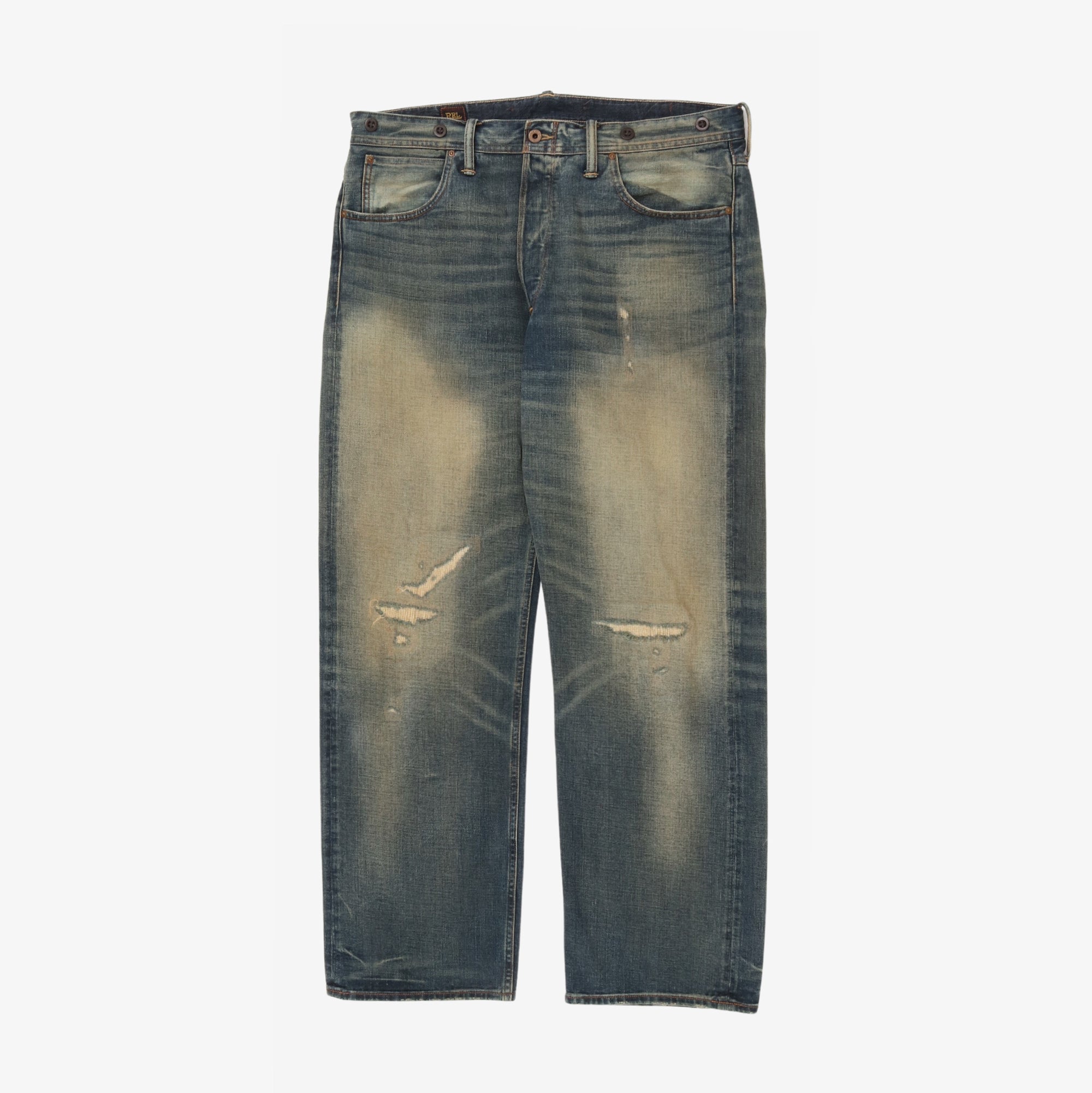 Vintage 5 Pocket Woven Selvedge Denim