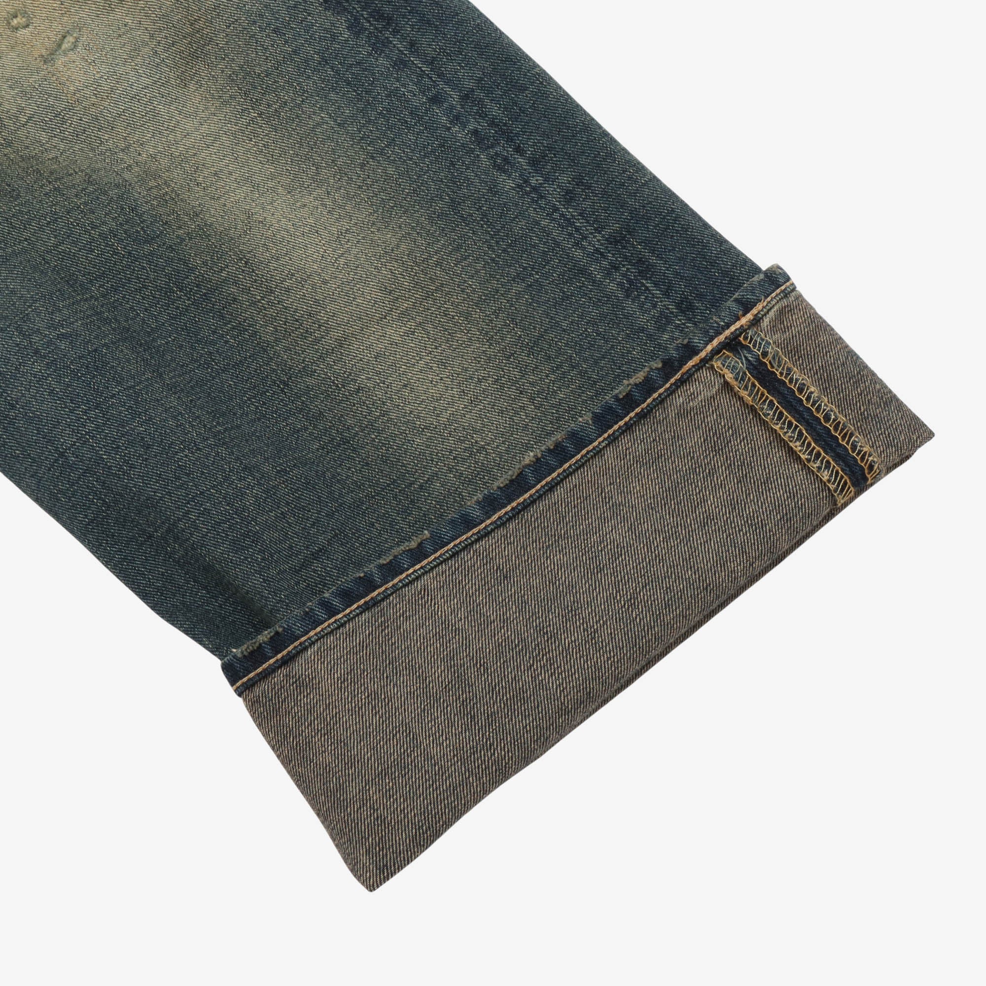 Vintage 5 Pocket Woven Selvedge Denim