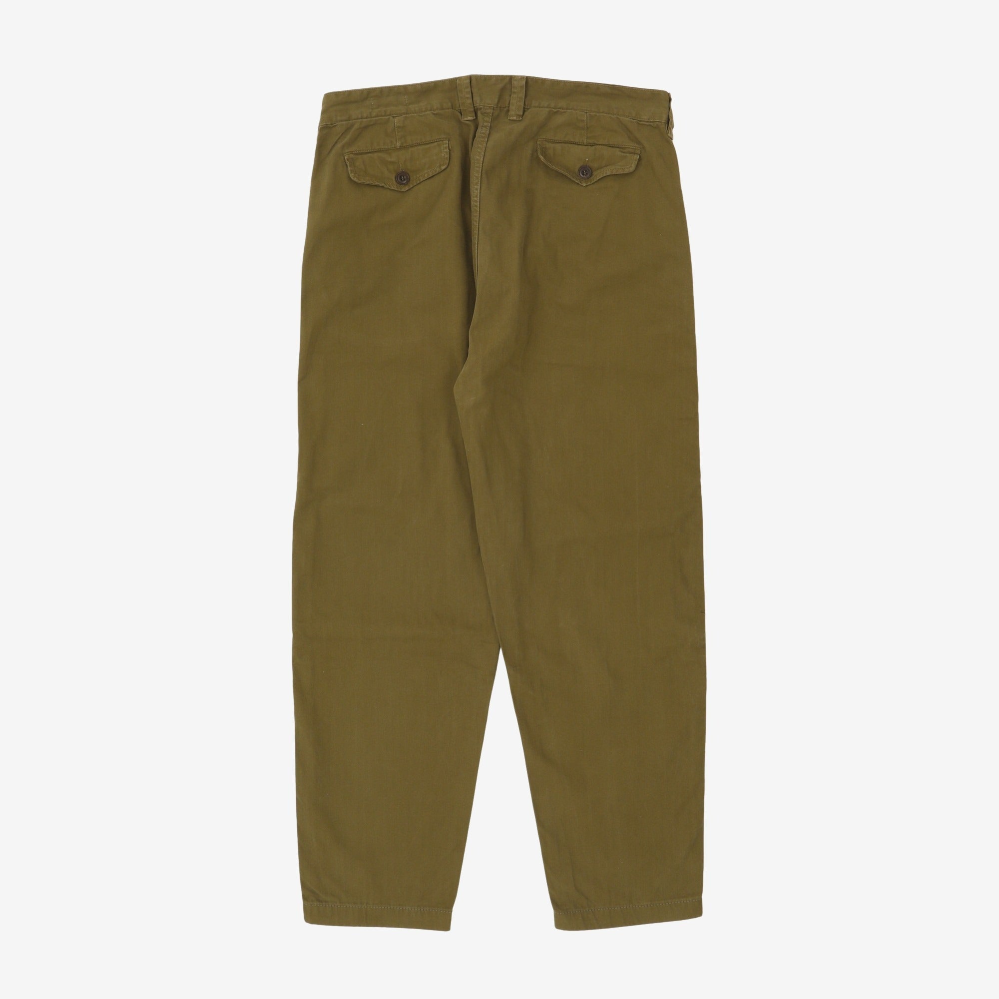 Pleated HBT Pant