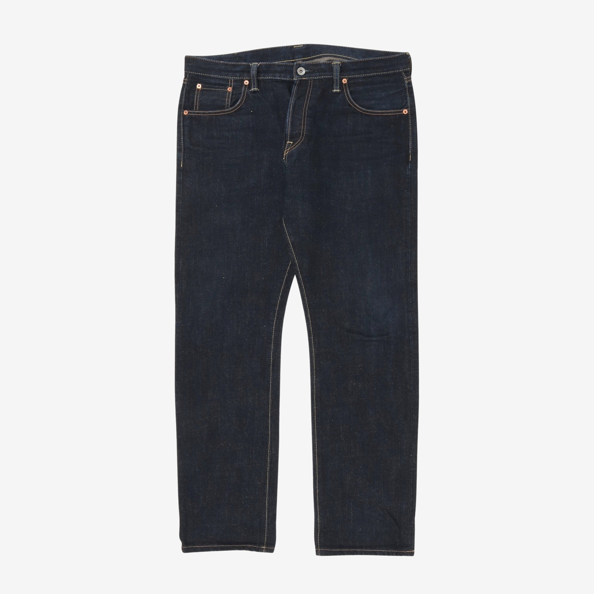 17oz Slim Tapered Cut Selvedge Denim