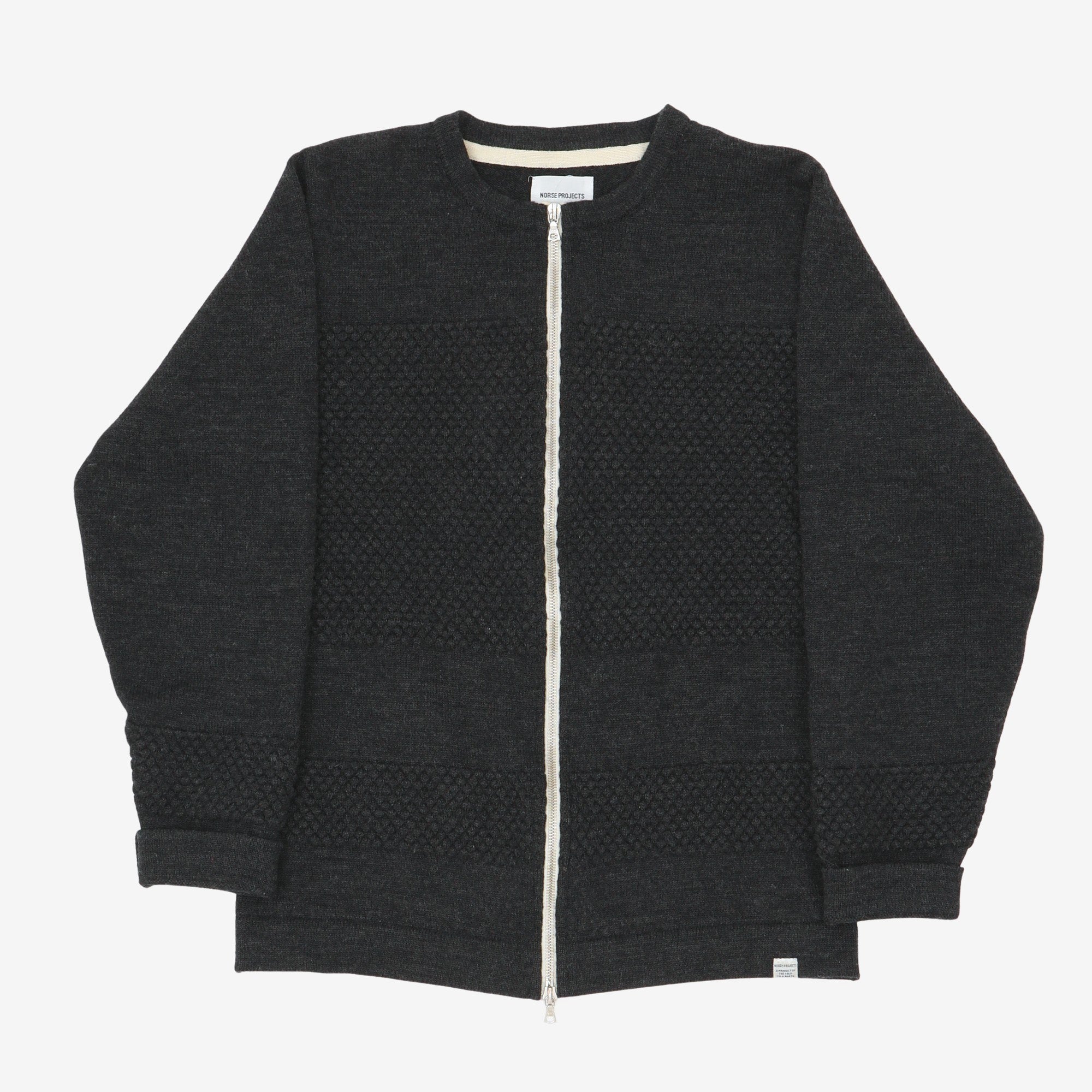 Wool Skagen Zip Sweater