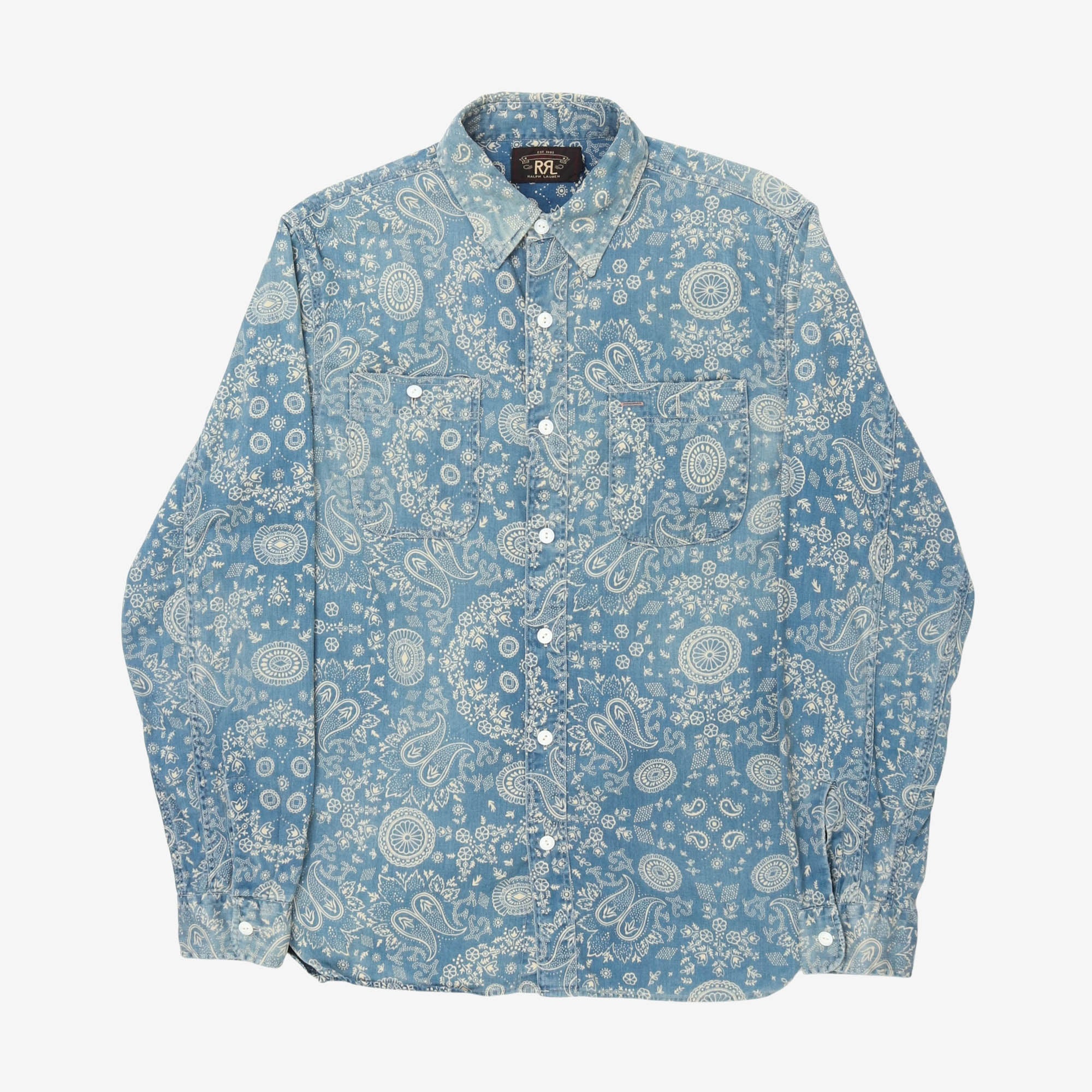 Paisley Print Work Shirt