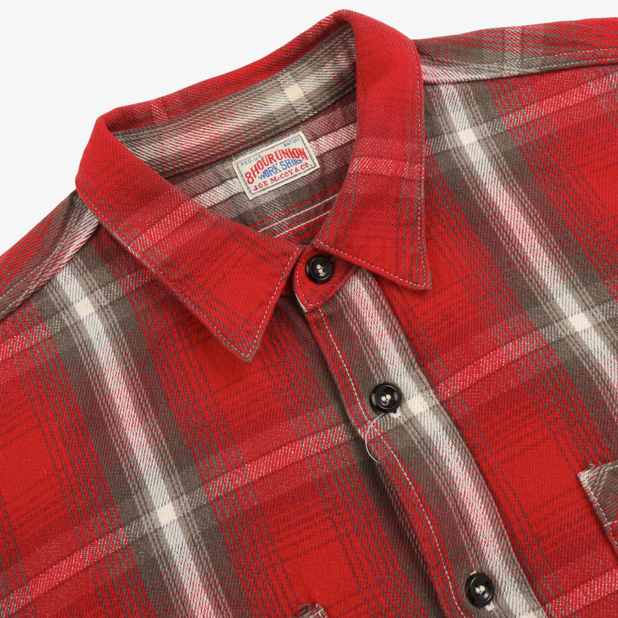 8HU Buffalo Check Flannel Shirt