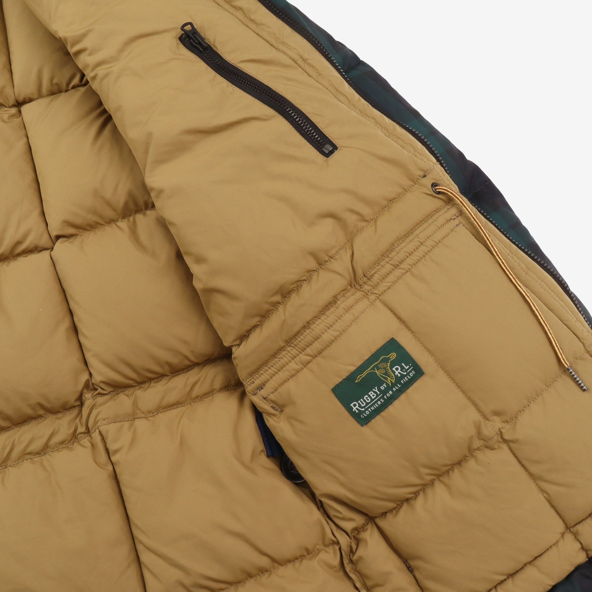 Rugby Tartan Down Jacket