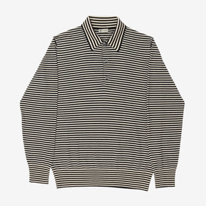 Striped Merino Polo Shirt