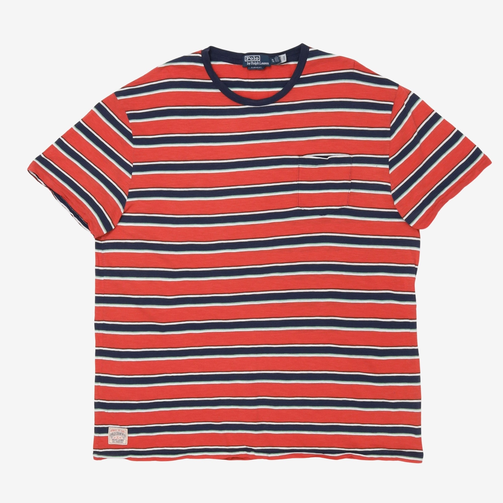 Stripe Pocket Tee