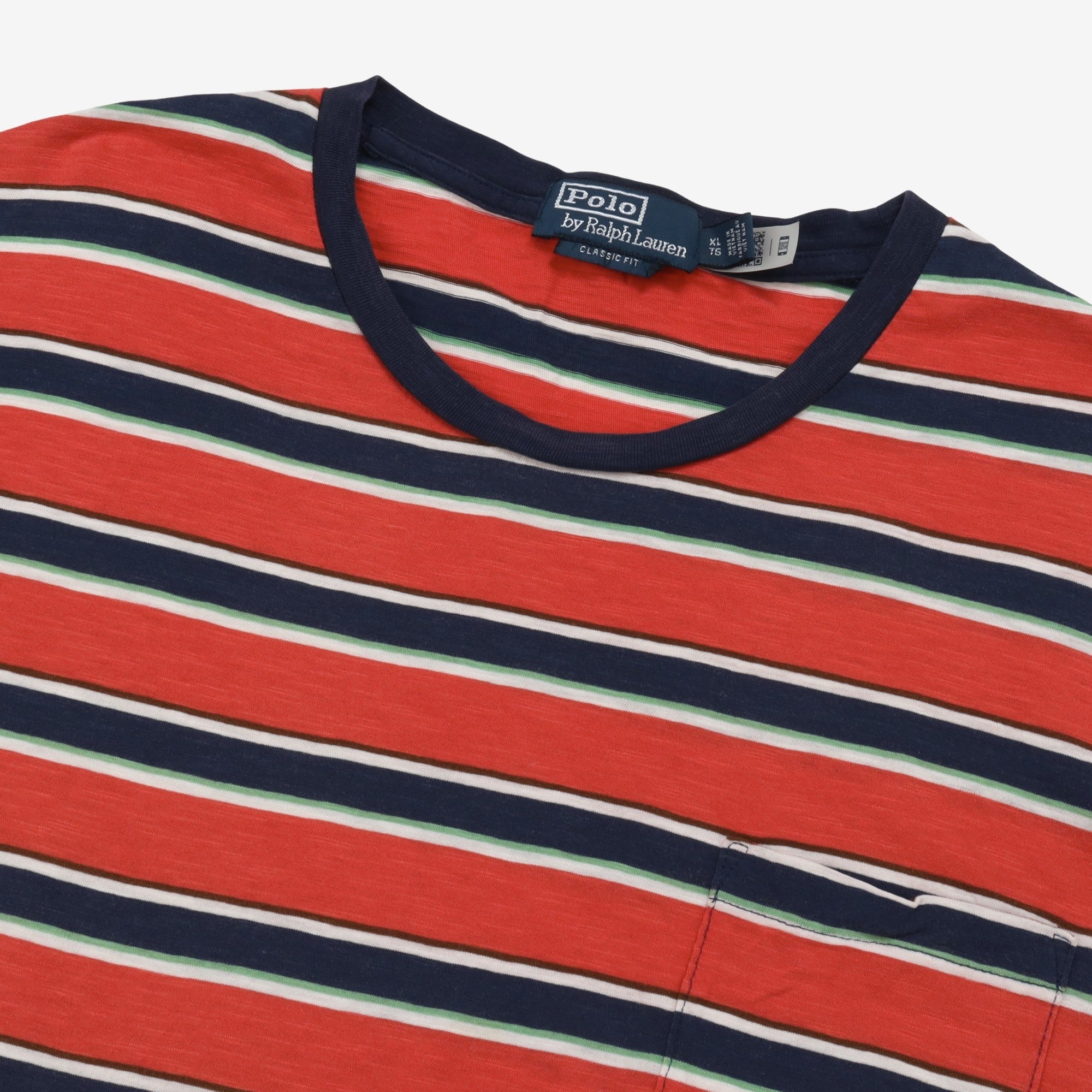 Stripe Pocket Tee