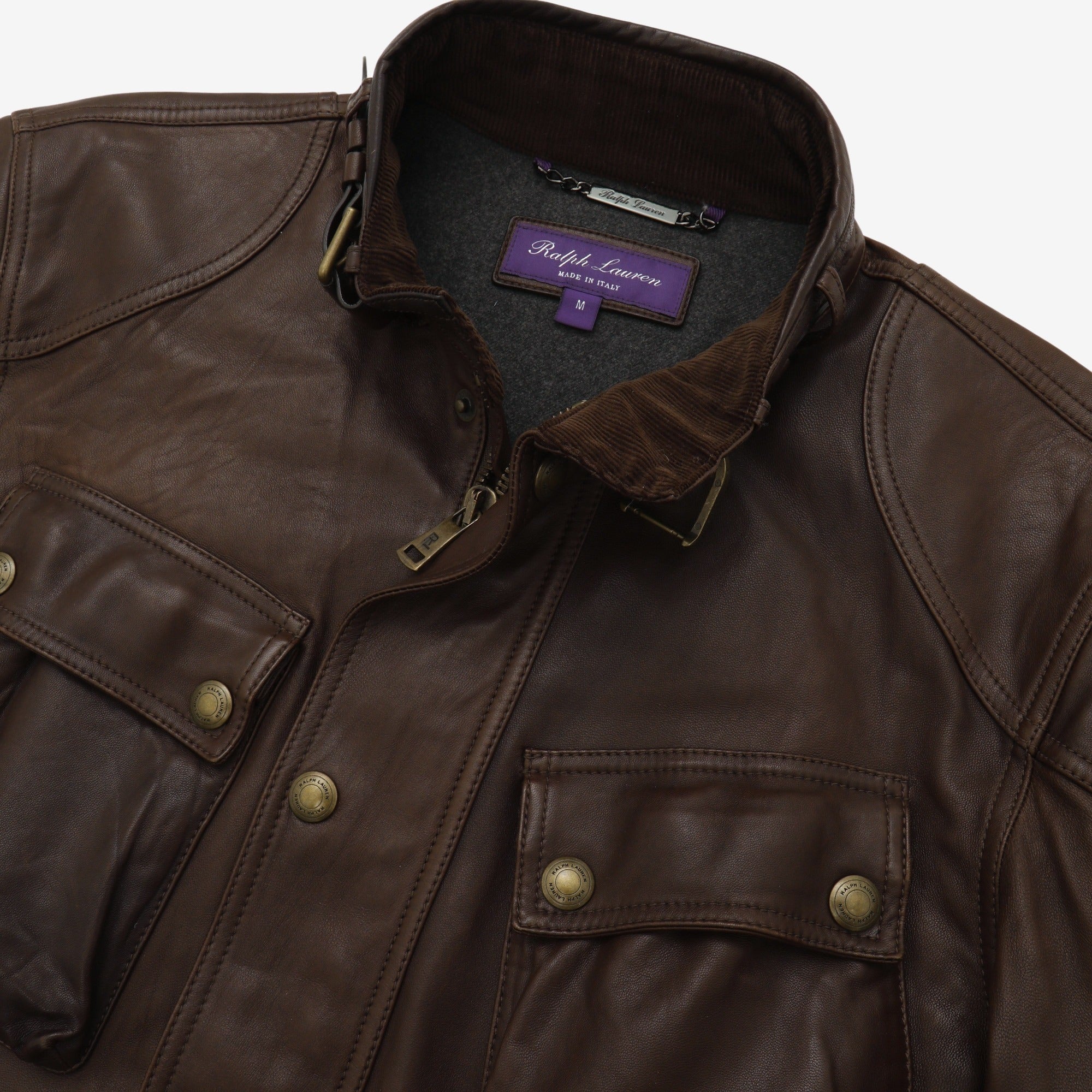 Purple Label Willis Leather Jacket