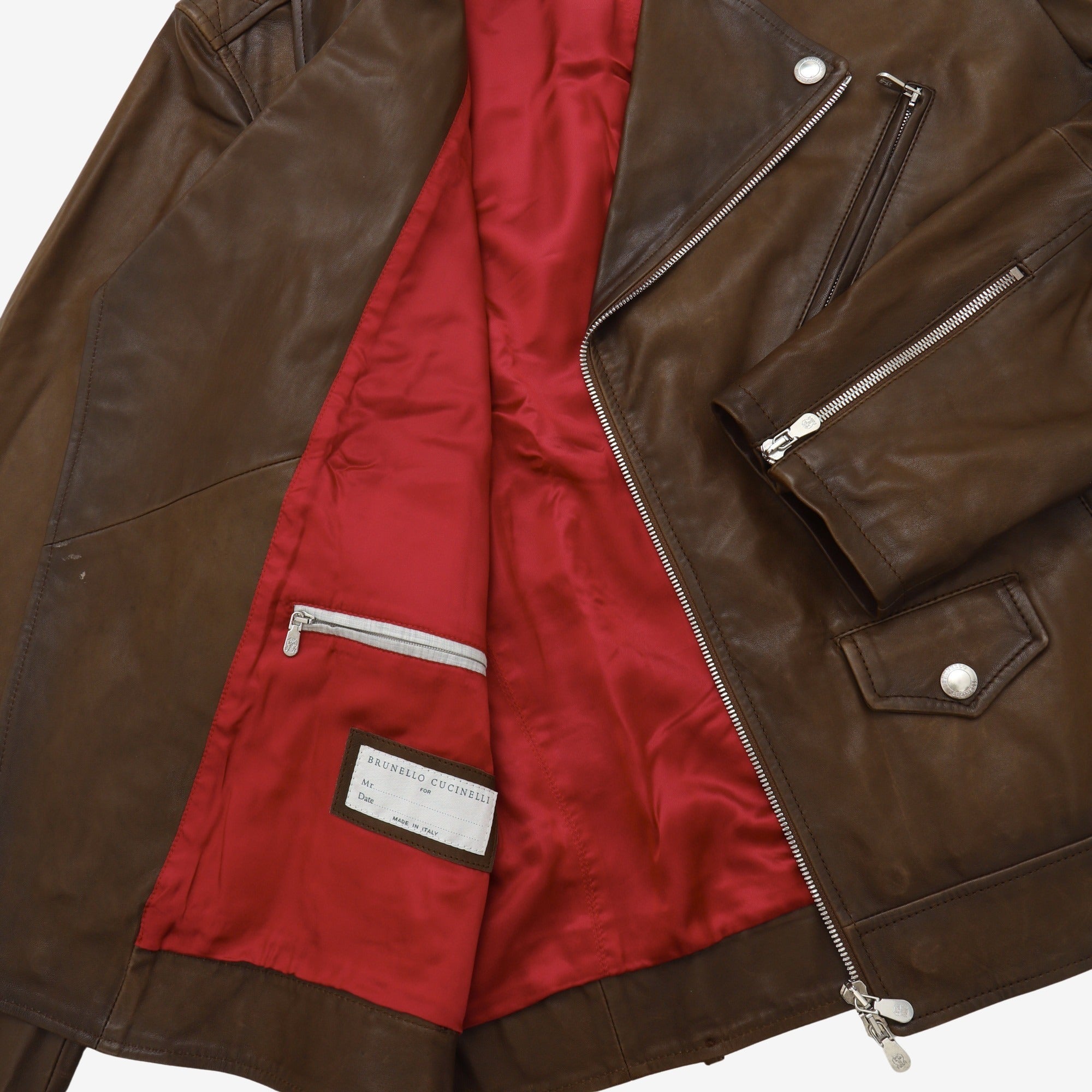 Leather Biker Jacket